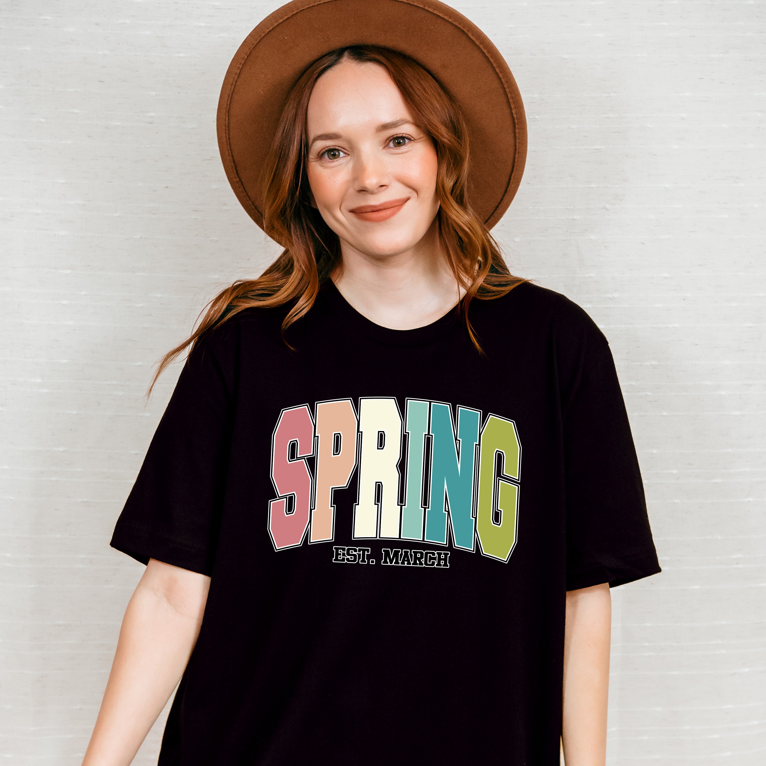 Spring Est. March - Spring Unisex Crewneck T-Shirt Sweatshirt Hoodie