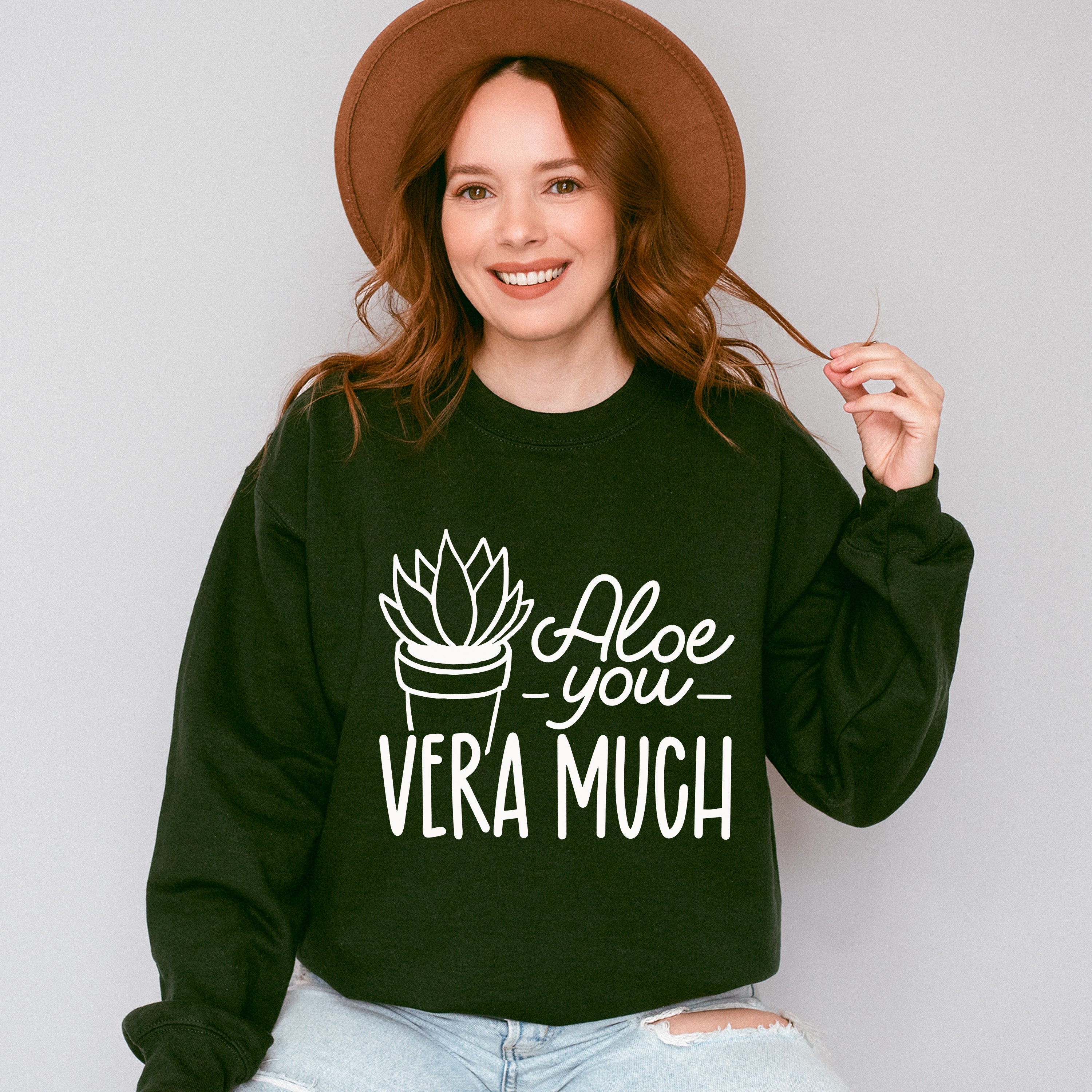 Aloe You Very Much - Plants Unisex Crewneck T-Shirt Sweatshirt Hoodie