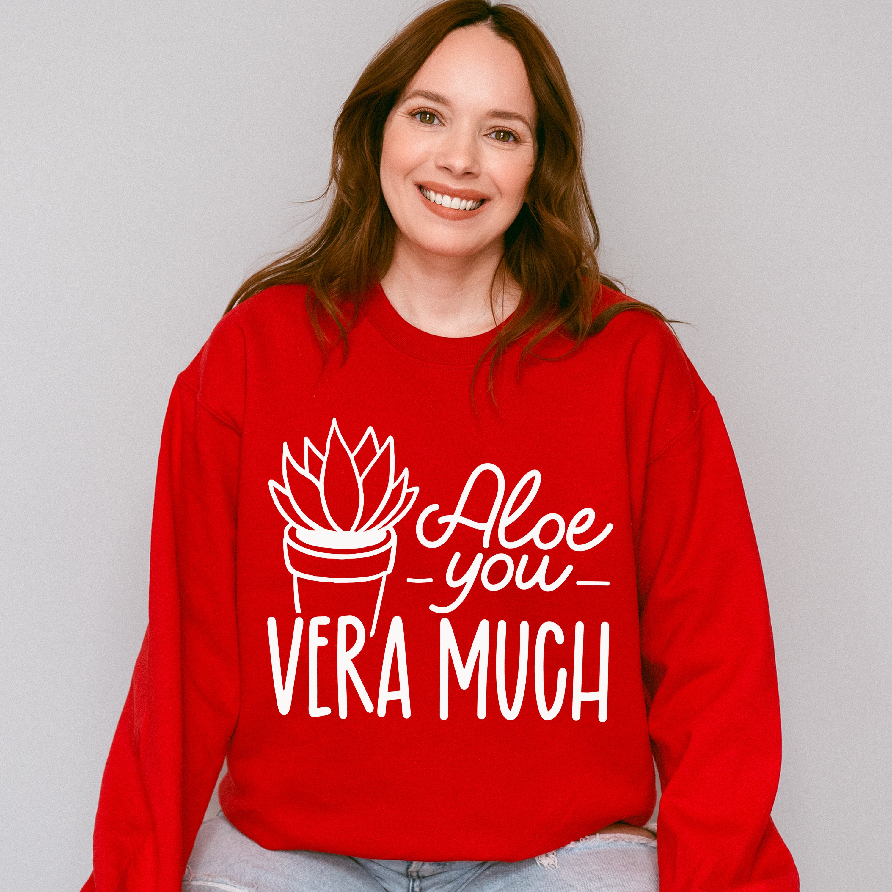 Aloe You Very Much - Plants Unisex Crewneck T-Shirt Sweatshirt Hoodie
