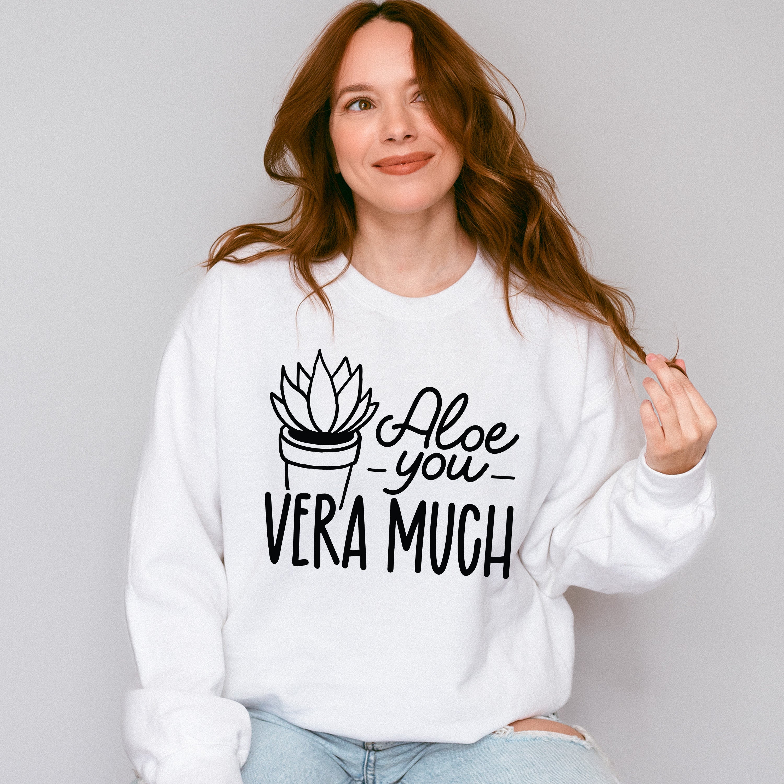 Aloe You Very Much - Plants Unisex Crewneck T-Shirt Sweatshirt Hoodie