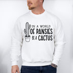 Be A Cactus - Plants Unisex Crewneck T-Shirt Sweatshirt Hoodie