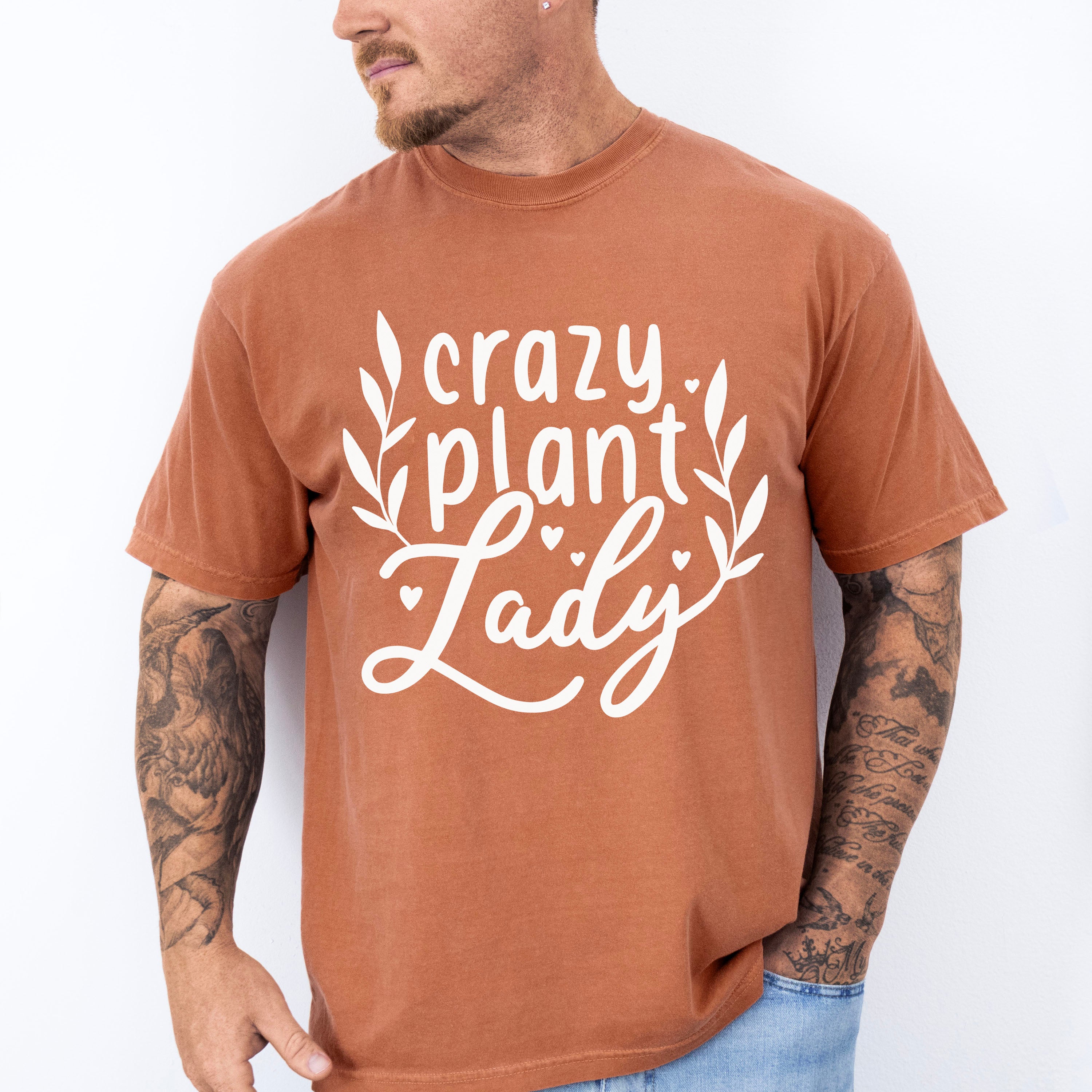 Crazy Plant Lady - Plants Unisex Crewneck T-Shirt Sweatshirt Hoodie