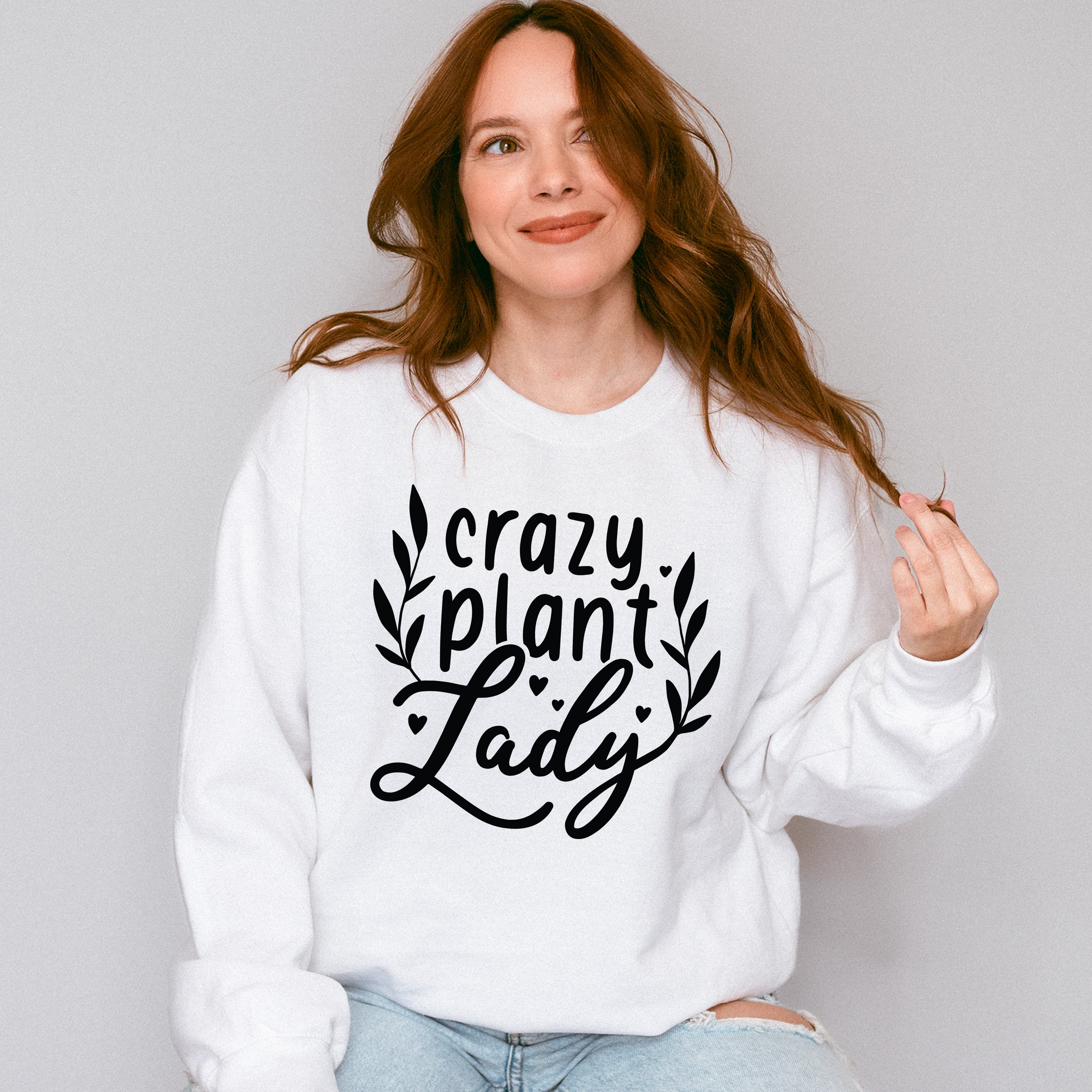 Crazy Plant Lady - Plants Unisex Crewneck T-Shirt Sweatshirt Hoodie