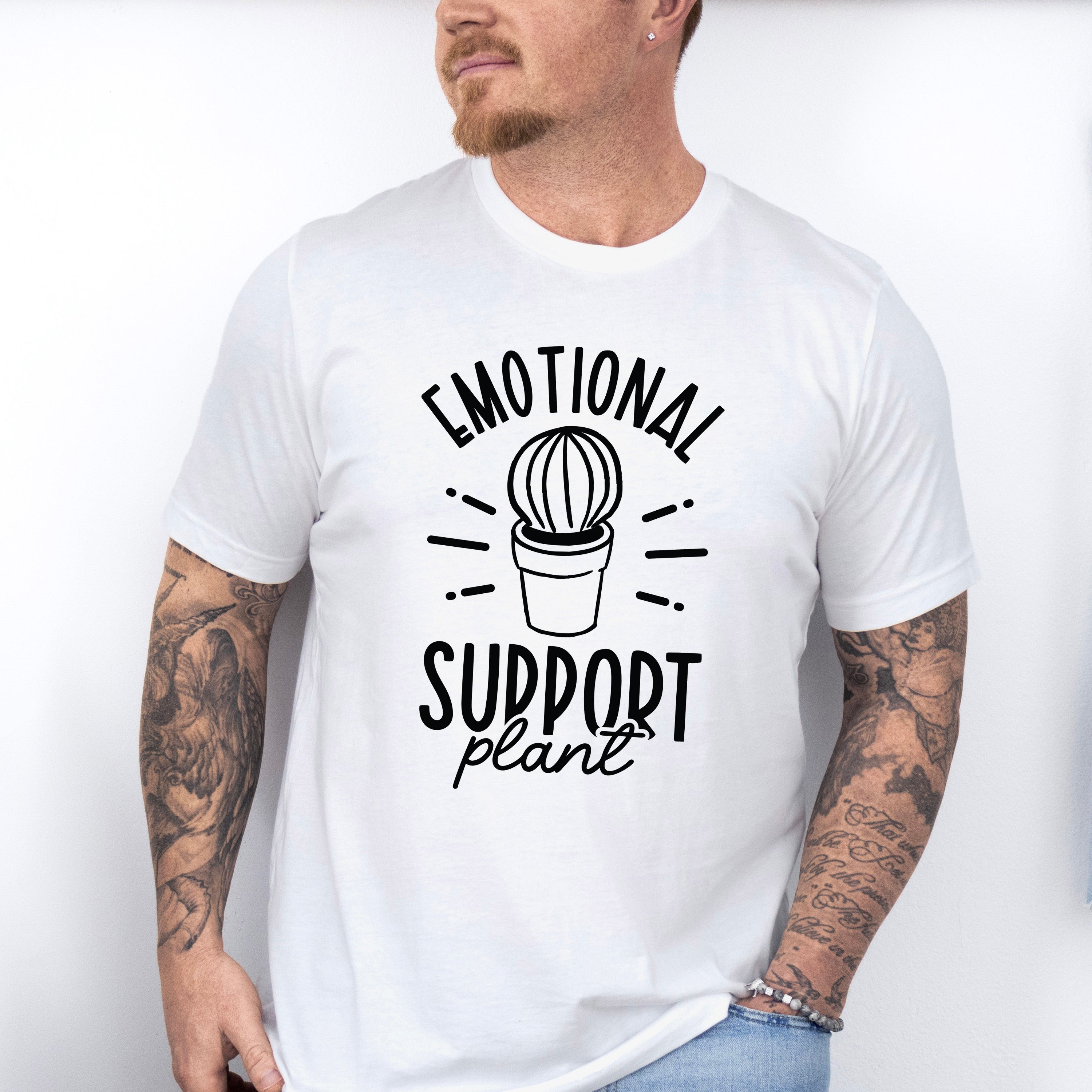 Emotional Support Plant - Plants Unisex Crewneck T-Shirt Sweatshirt Hoodie