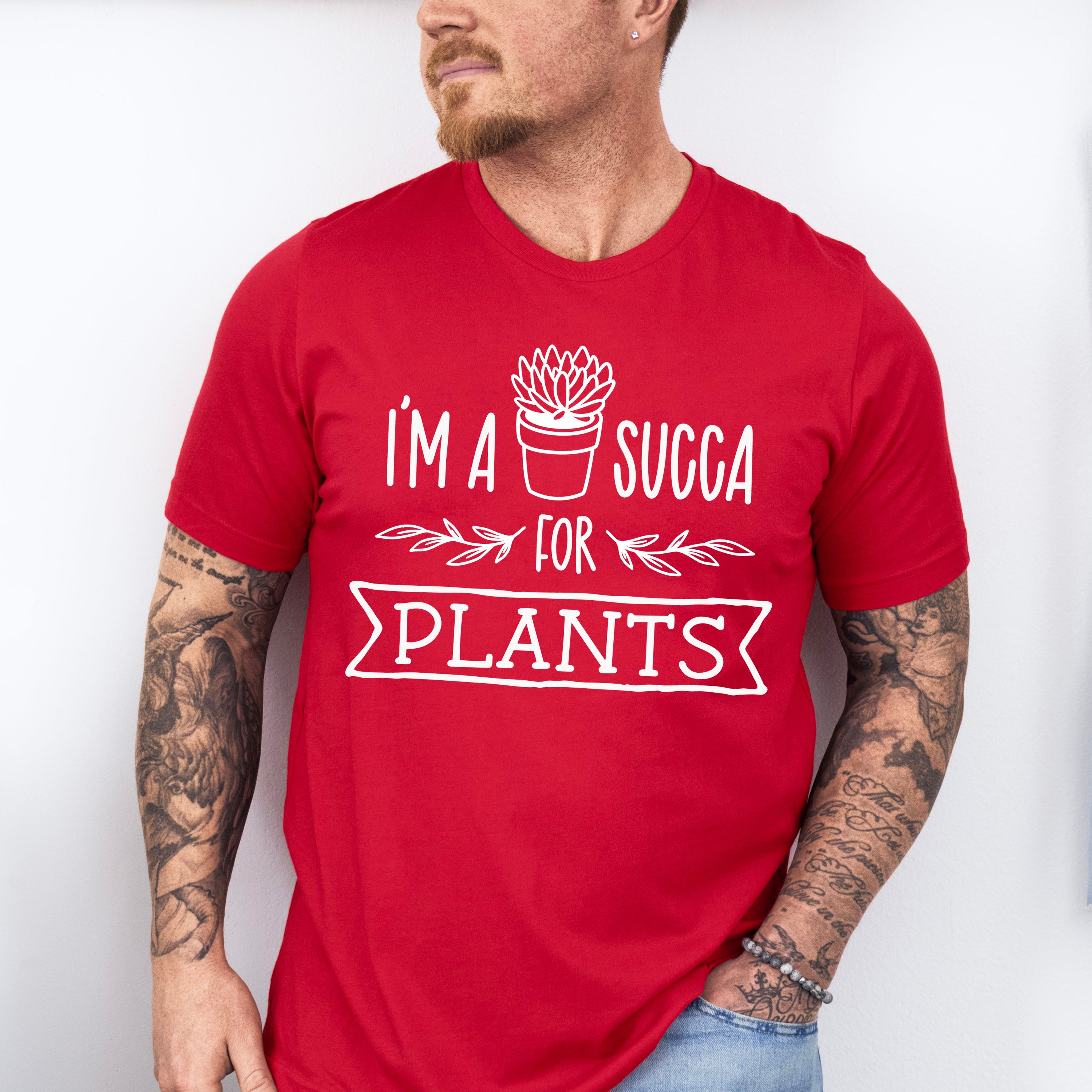 I'm A Succa For Plants - Plants Unisex Crewneck T-Shirt Sweatshirt Hoodie