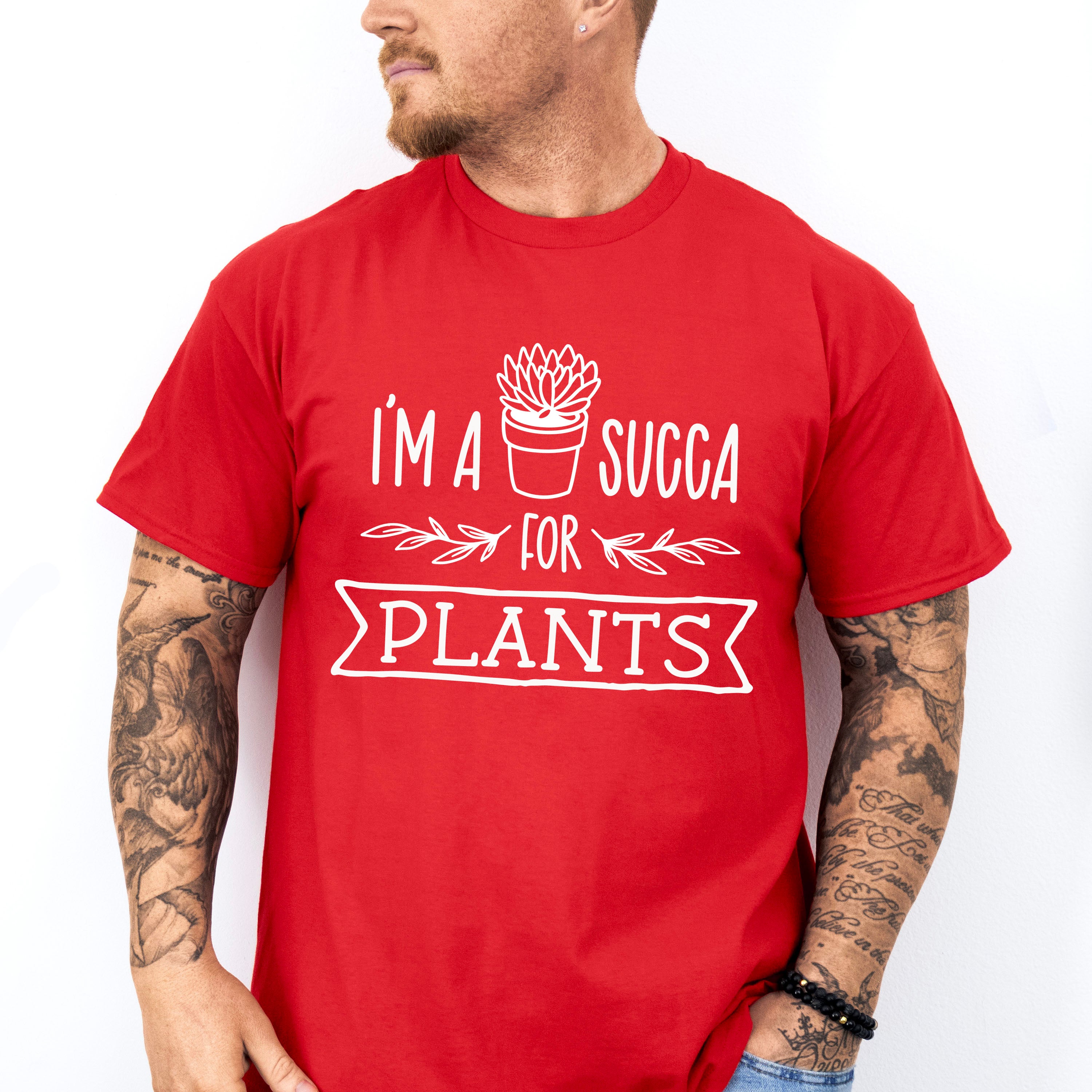I'm A Succa For Plants - Plants Unisex Crewneck T-Shirt Sweatshirt Hoodie