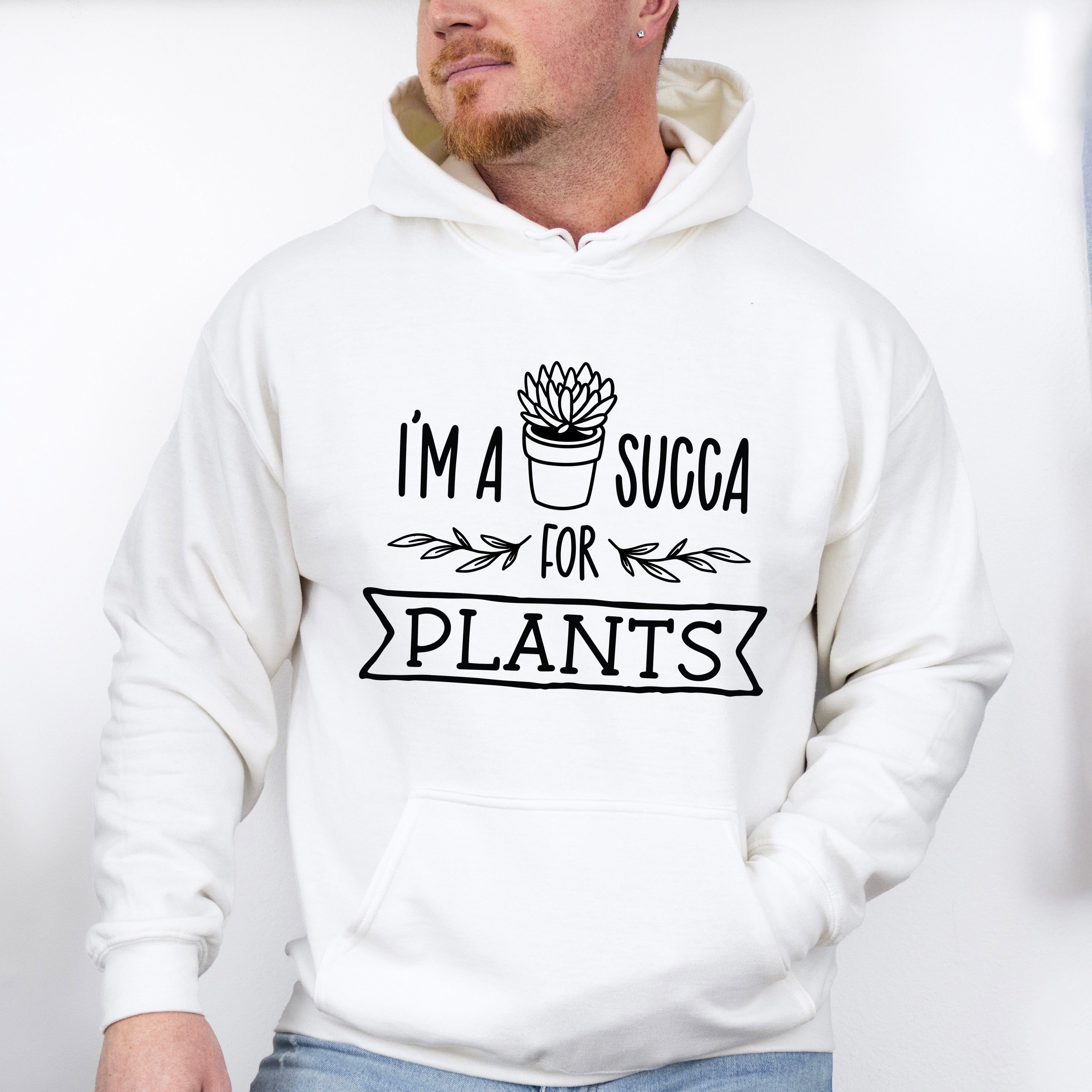 I'm A Succa For Plants - Plants Unisex Crewneck T-Shirt Sweatshirt Hoodie