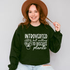 Introverted But - Plants Unisex Crewneck T-Shirt Sweatshirt Hoodie