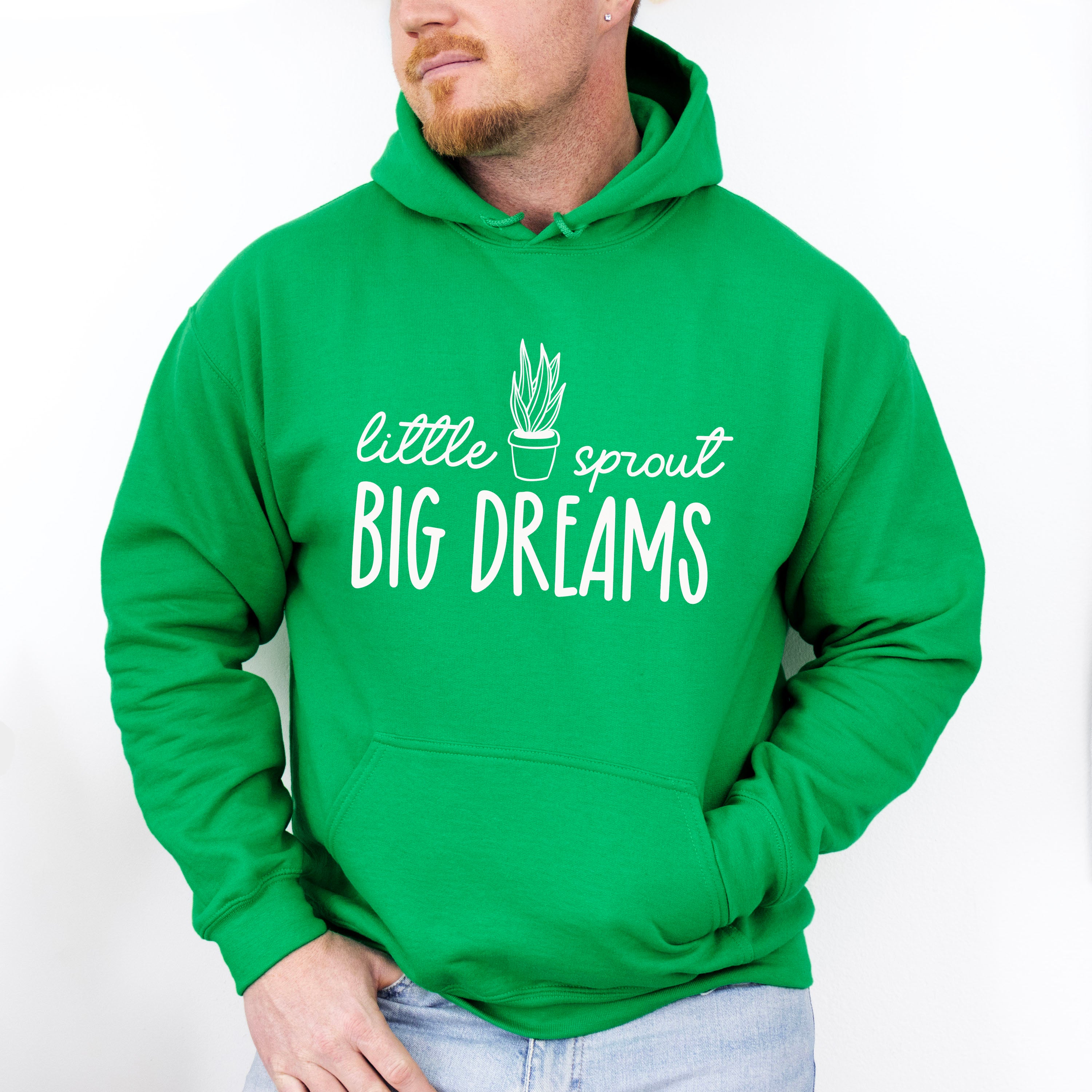 Little Sprout Big Dreams - Plants Unisex Crewneck T-Shirt Sweatshirt Hoodie