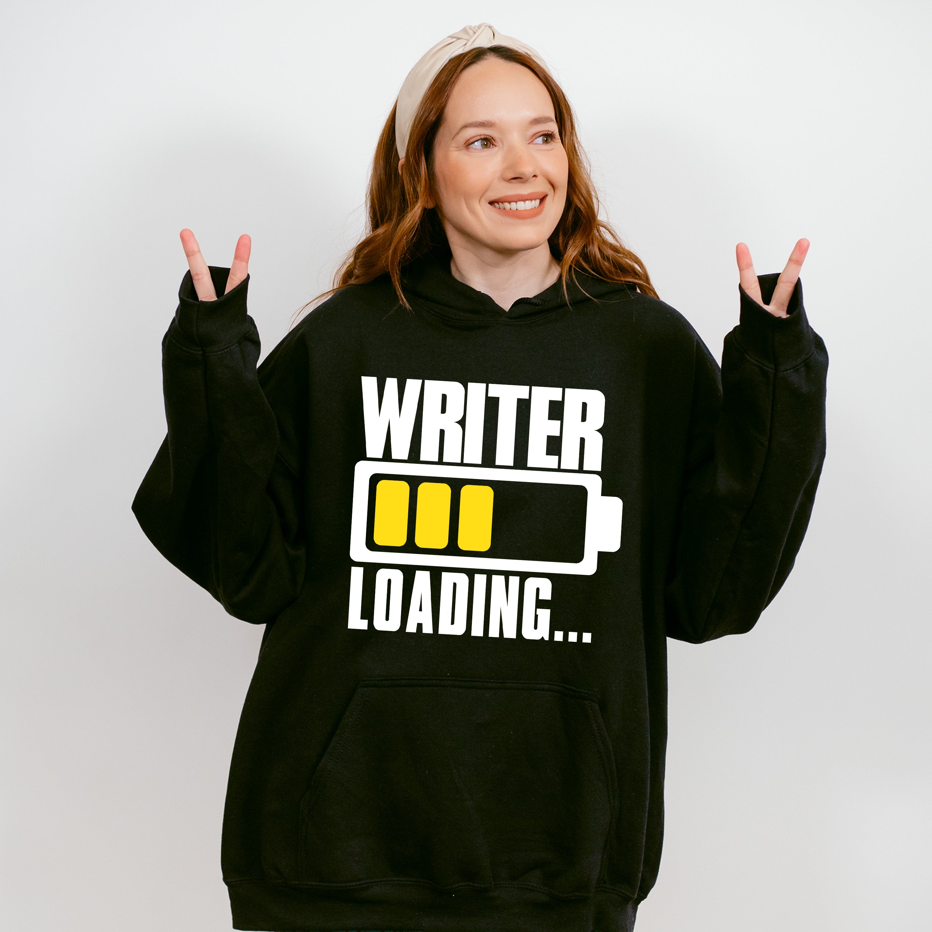 Writing Loading - Writing Unisex Crewneck T-Shirt Sweatshirt Hoodie