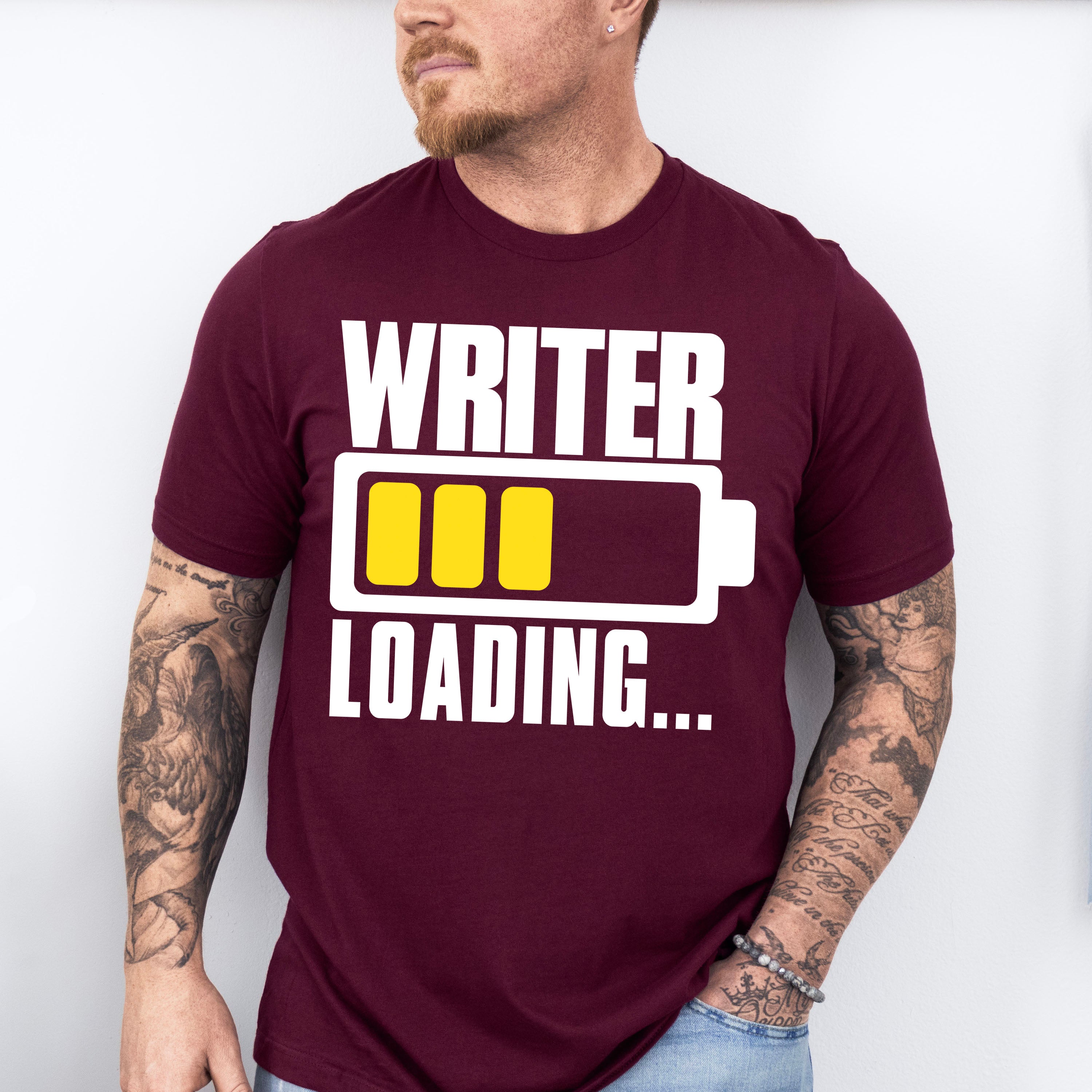 Writing Loading - Writing Unisex Crewneck T-Shirt Sweatshirt Hoodie