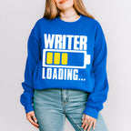 Writing Loading - Writing Unisex Crewneck T-Shirt Sweatshirt Hoodie