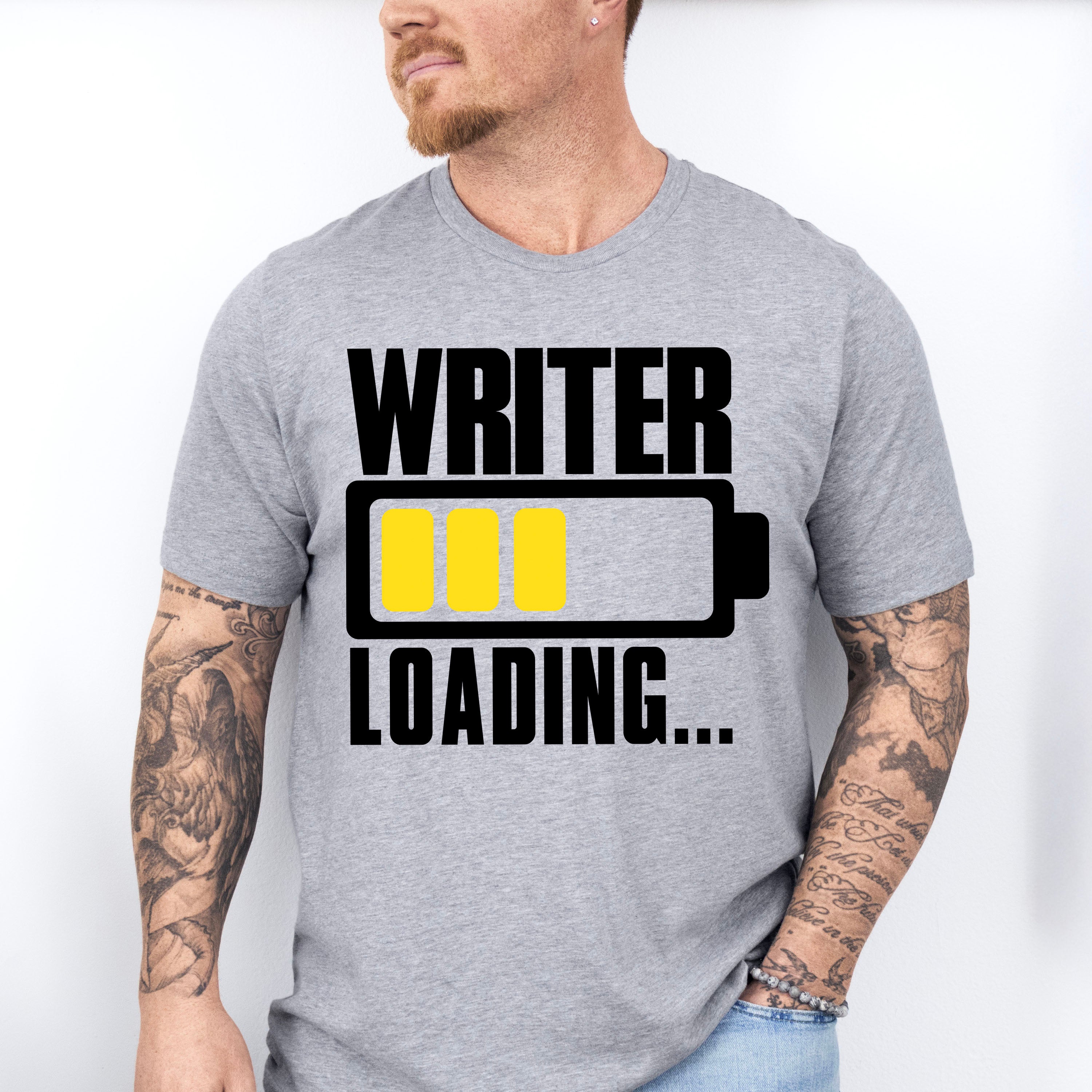 Writing Loading - Writing Unisex Crewneck T-Shirt Sweatshirt Hoodie