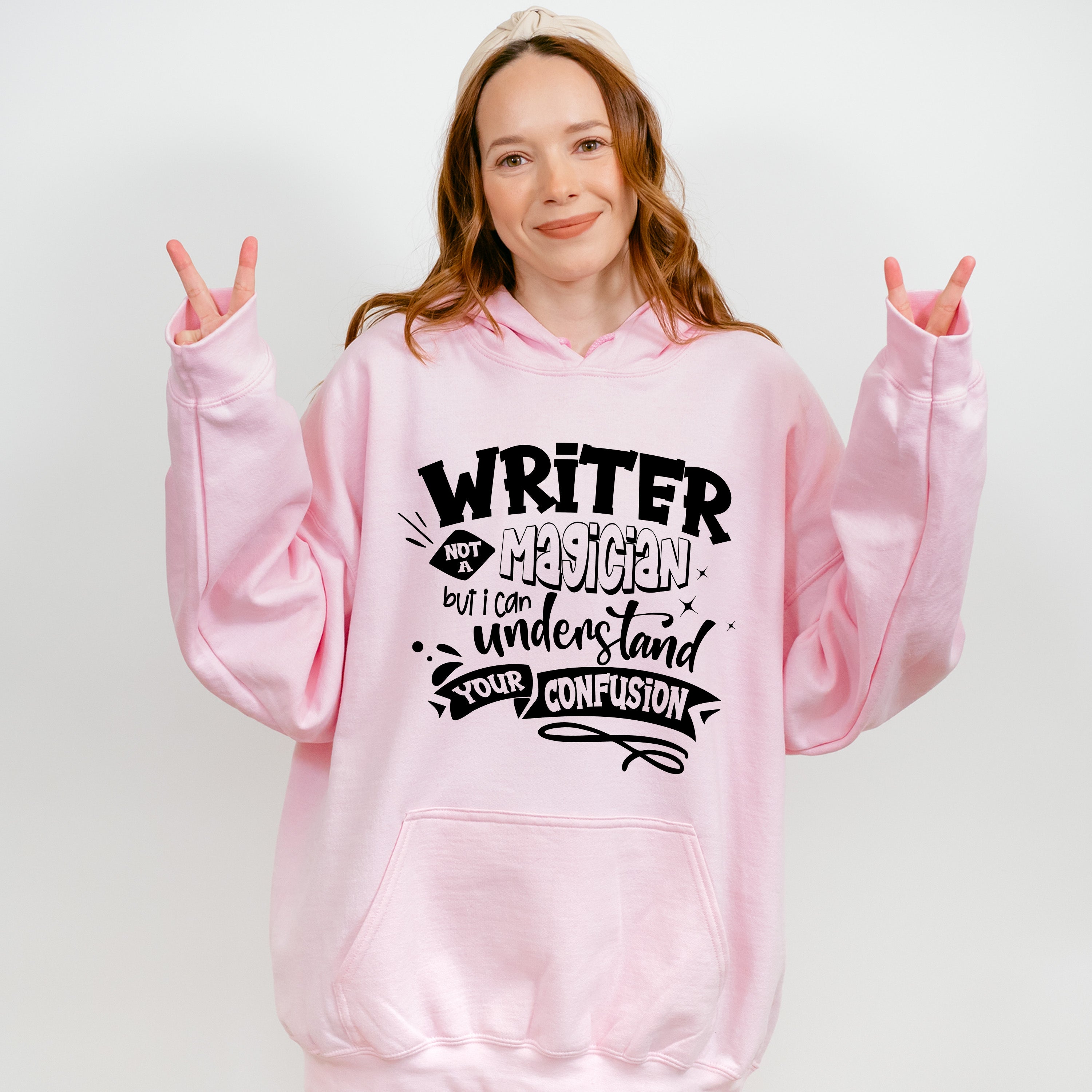 Writer Not A Magician - Writing Unisex Crewneck T-Shirt Sweatshirt Hoodie