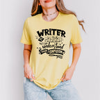 Writer Not A Magician - Writing Unisex Crewneck T-Shirt Sweatshirt Hoodie
