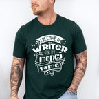 For The Money And Fame - Writing Unisex Crewneck T-Shirt Sweatshirt Hoodie