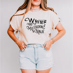 Writer AKA Multitasking Ninja - Writing Unisex Crewneck T-Shirt Sweatshirt Hoodie