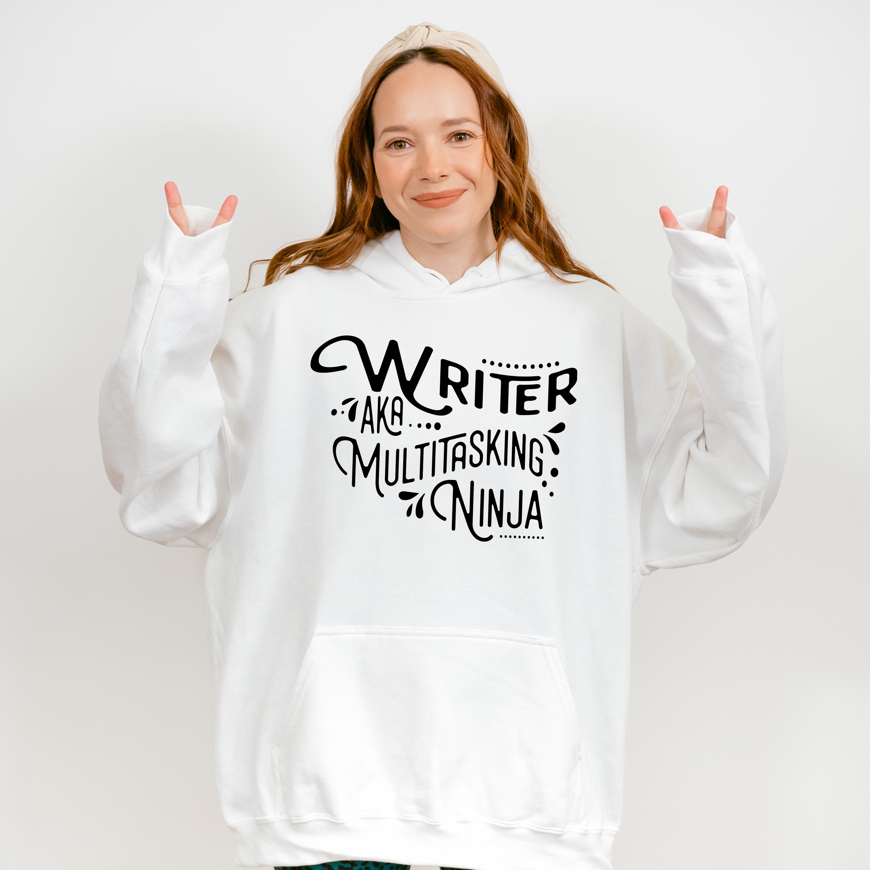 Writer AKA Multitasking Ninja - Writing Unisex Crewneck T-Shirt Sweatshirt Hoodie