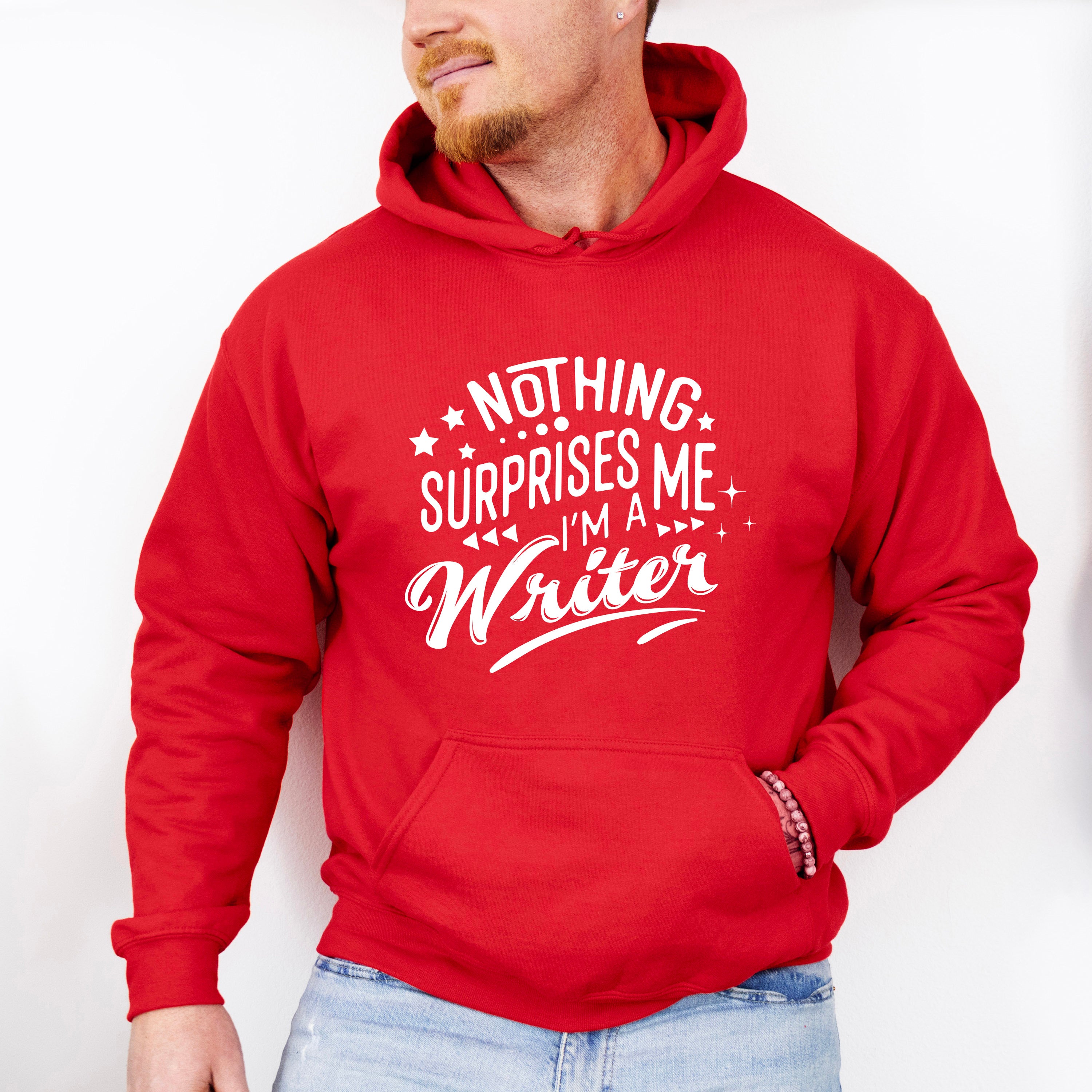 Nothing Surprises Me - Writing Unisex Crewneck T-Shirt Sweatshirt Hoodie
