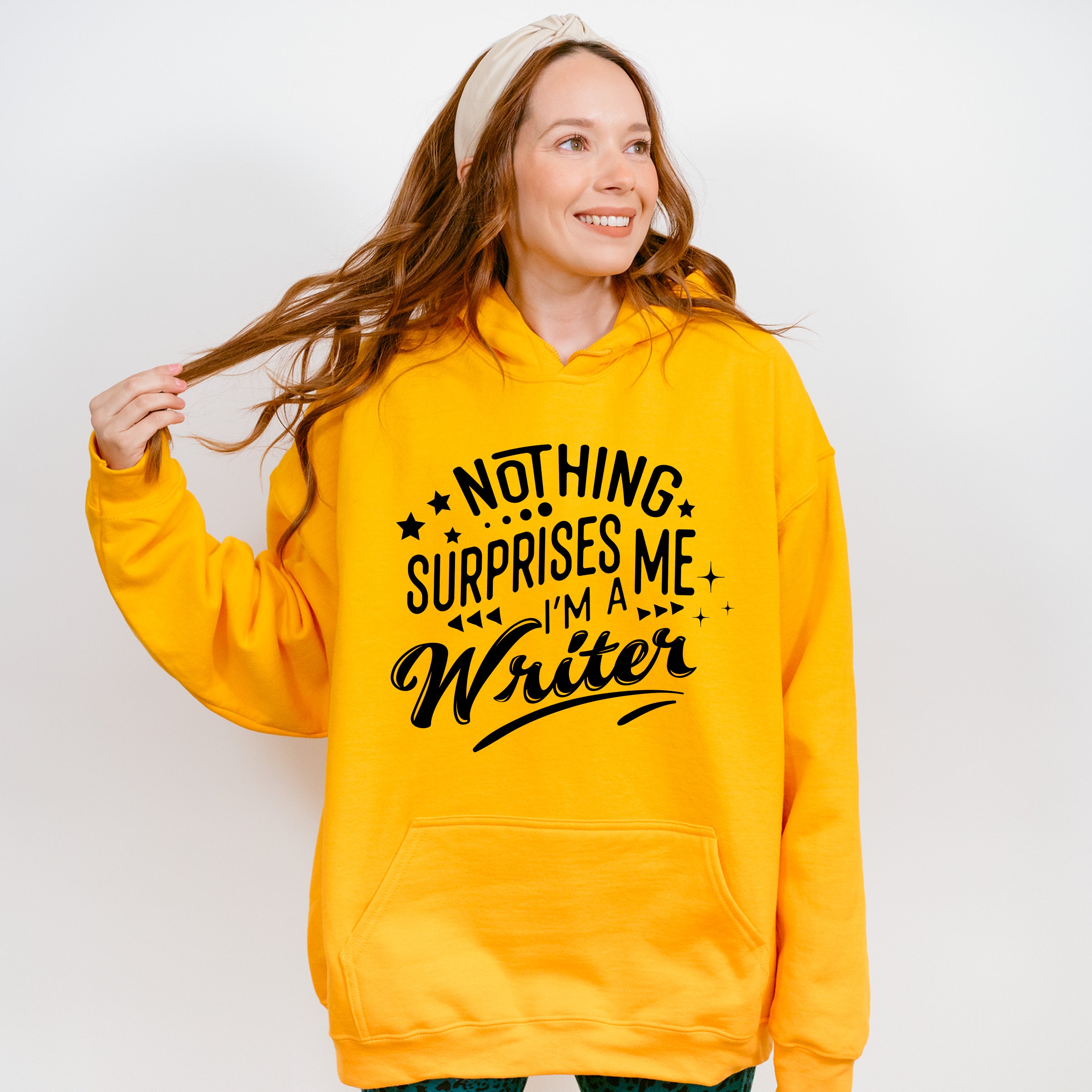 Nothing Surprises Me - Writing Unisex Crewneck T-Shirt Sweatshirt Hoodie