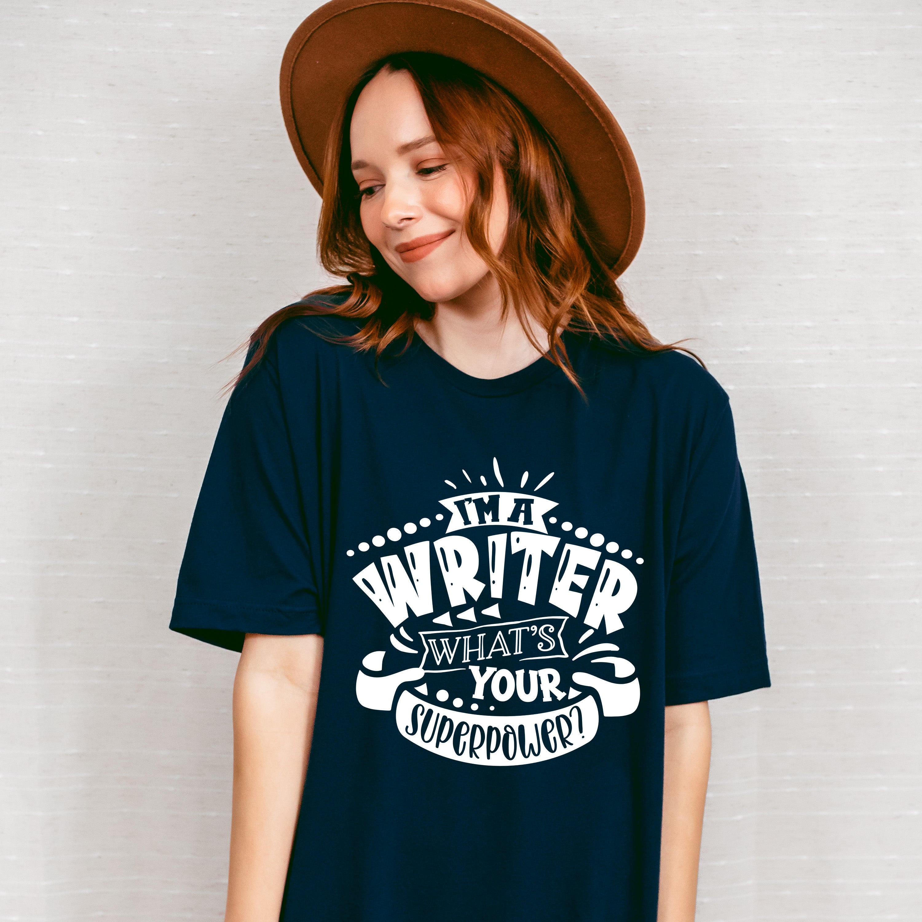 What's Your Superpower - Writing Unisex Crewneck T-Shirt Sweatshirt Hoodie