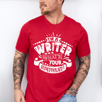 What's Your Superpower - Writing Unisex Crewneck T-Shirt Sweatshirt Hoodie