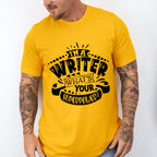 What's Your Superpower - Writing Unisex Crewneck T-Shirt Sweatshirt Hoodie