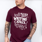 Writing Advice For Tacos - Writing Unisex Crewneck T-Shirt Sweatshirt Hoodie