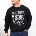 Writing Advice For Tacos - Writing Unisex Crewneck T-Shirt Sweatshirt Hoodie