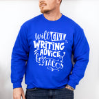 Writing Advice For Tacos - Writing Unisex Crewneck T-Shirt Sweatshirt Hoodie