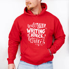 Writing Advice For Tacos - Writing Unisex Crewneck T-Shirt Sweatshirt Hoodie