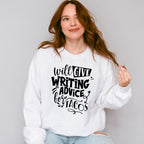 Writing Advice For Tacos - Writing Unisex Crewneck T-Shirt Sweatshirt Hoodie