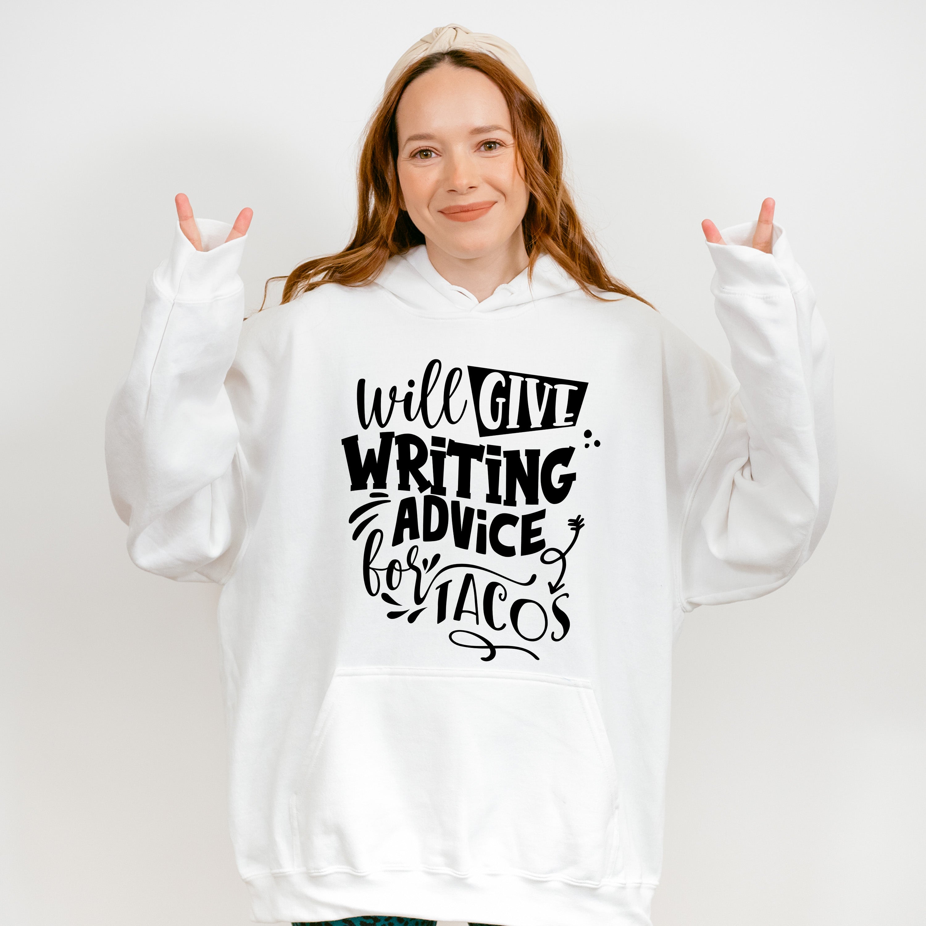 Writing Advice For Tacos - Writing Unisex Crewneck T-Shirt Sweatshirt Hoodie