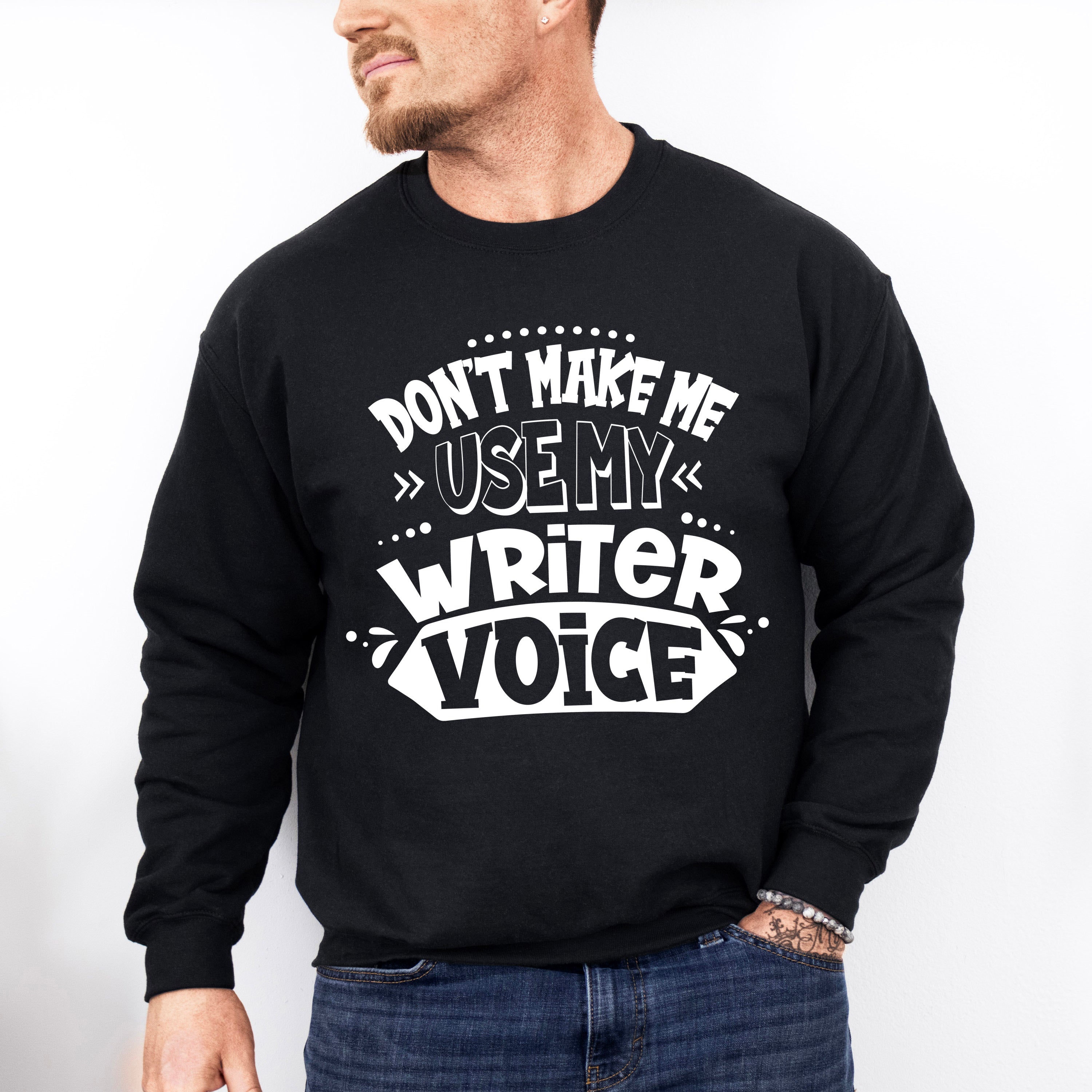 My Writer Voice - Writing Unisex Crewneck T-Shirt Sweatshirt Hoodie