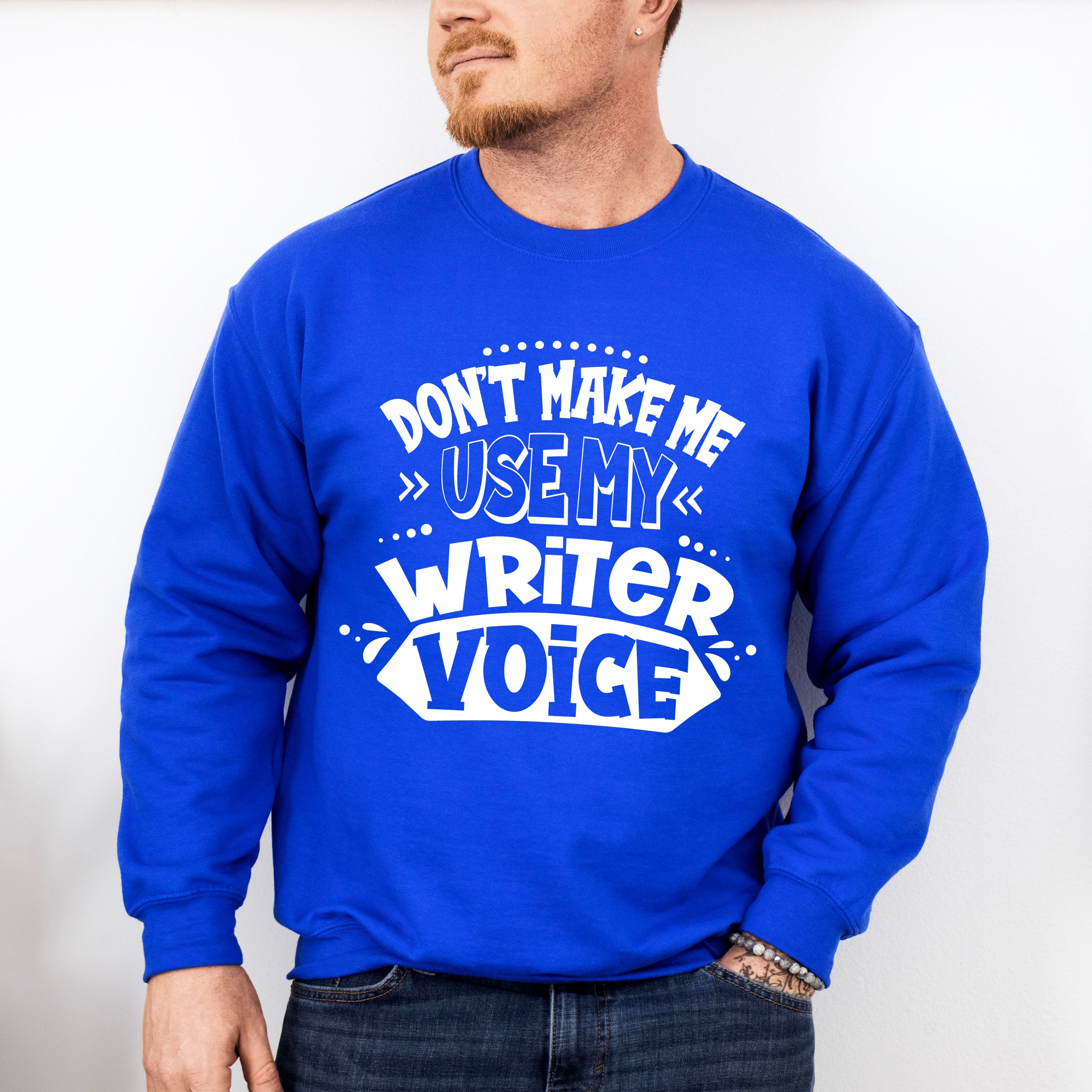 My Writer Voice - Writing Unisex Crewneck T-Shirt Sweatshirt Hoodie