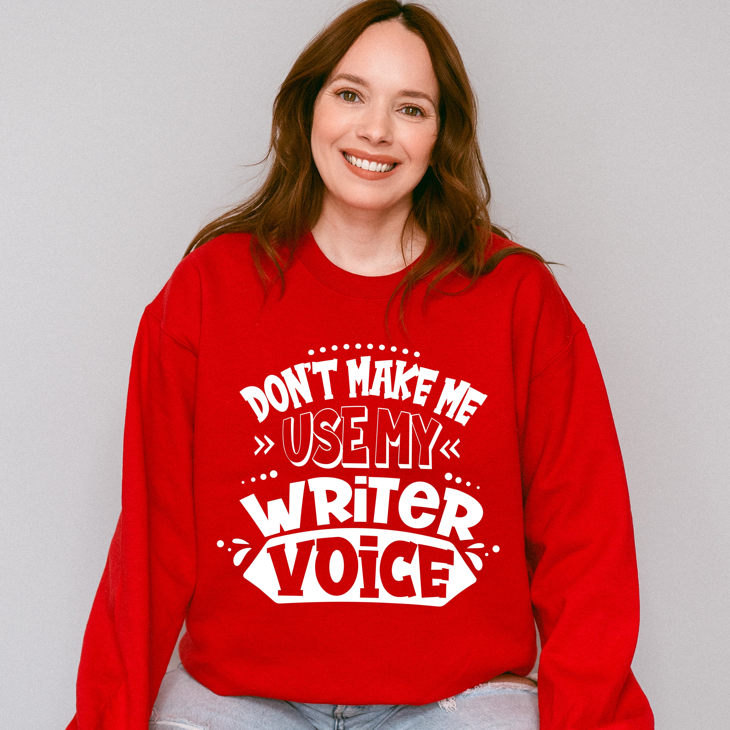 My Writer Voice - Writing Unisex Crewneck T-Shirt Sweatshirt Hoodie