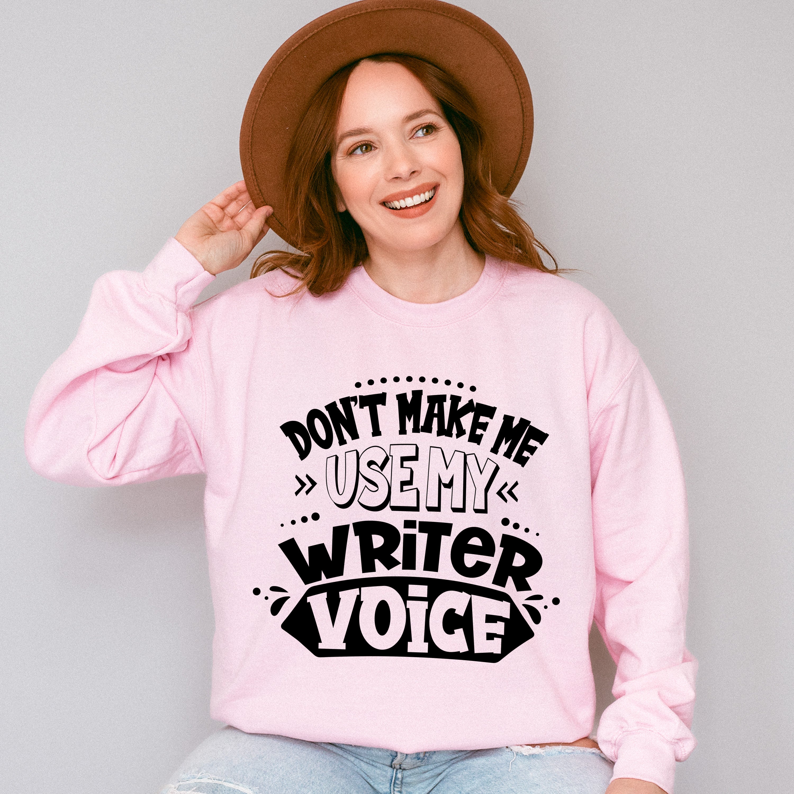My Writer Voice - Writing Unisex Crewneck T-Shirt Sweatshirt Hoodie