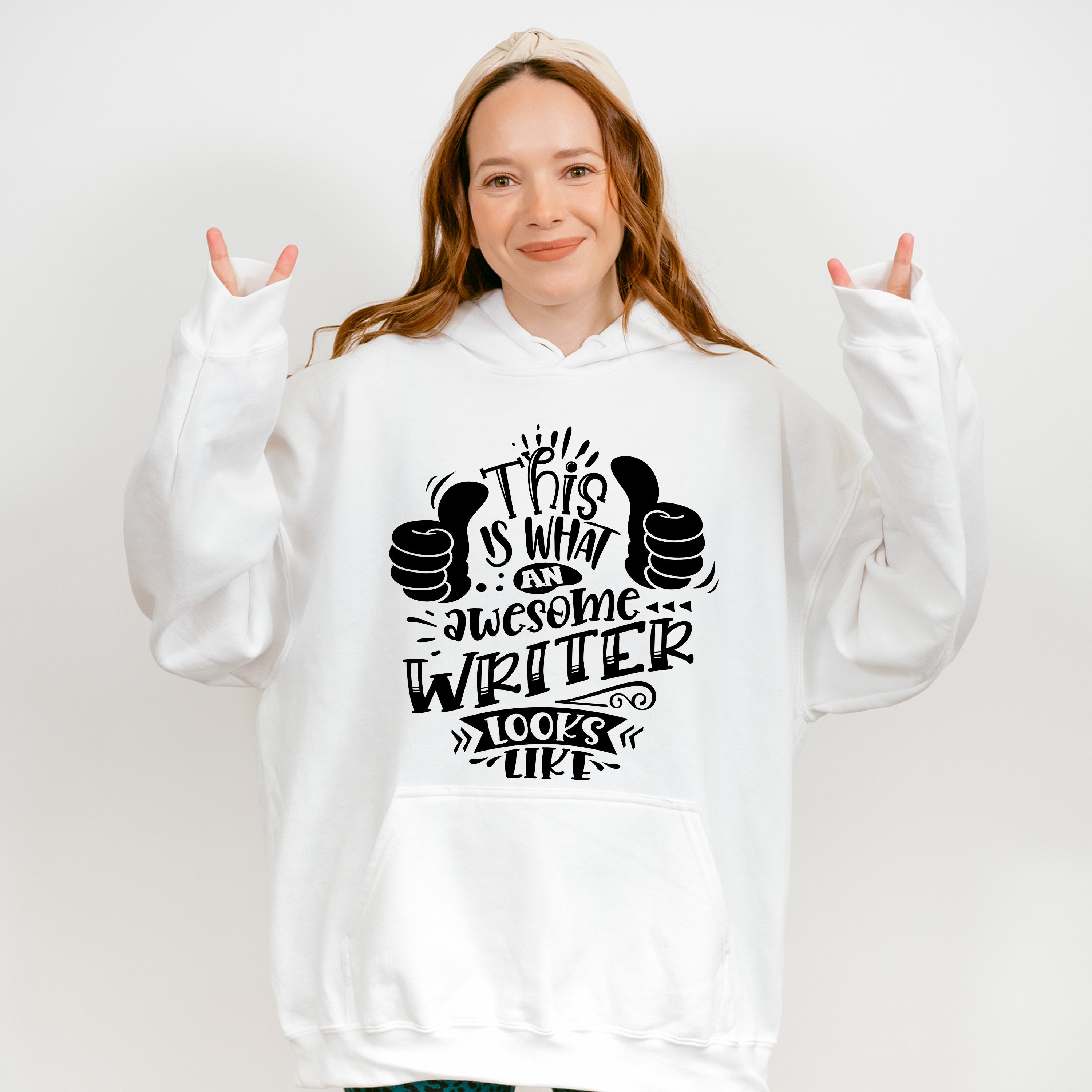 Awesome Writer Looks Like - Writing Unisex Crewneck T-Shirt Sweatshirt Hoodie