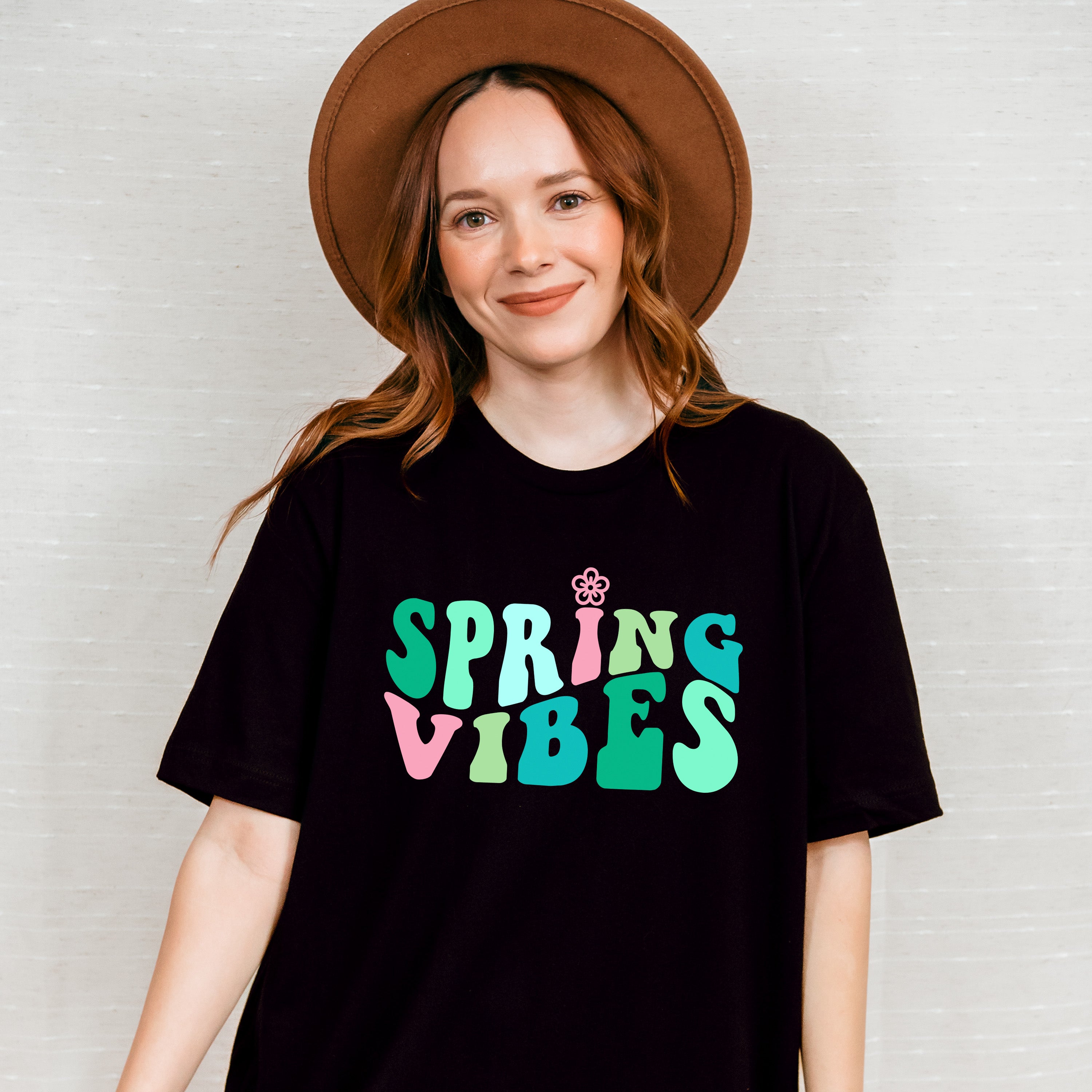 Spring Vibes Design - Spring Unisex Crewneck T-Shirt Sweatshirt Hoodie
