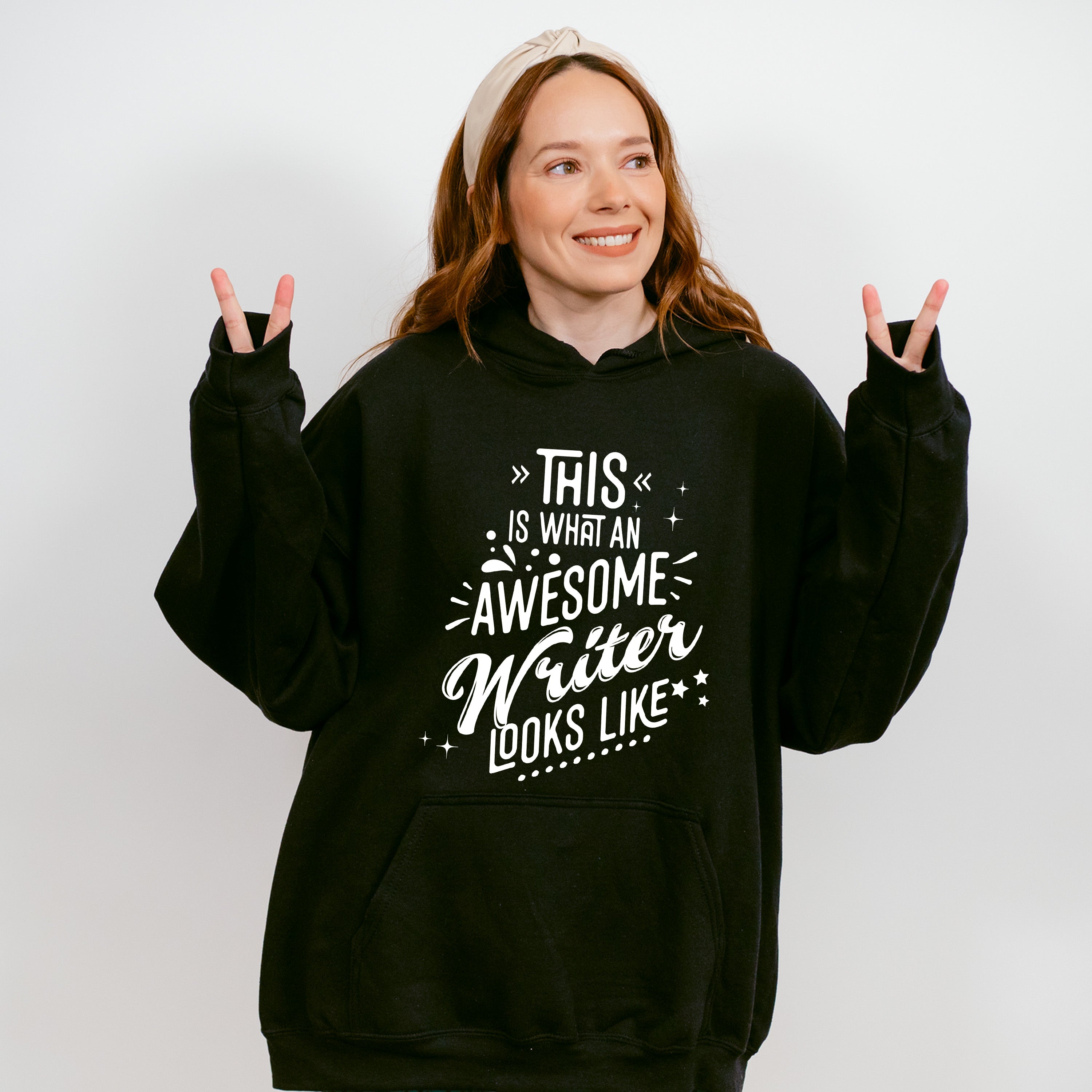 Awesome Writer Looks Like Design - Writing Unisex Crewneck T-Shirt Sweatshirt Hoodie