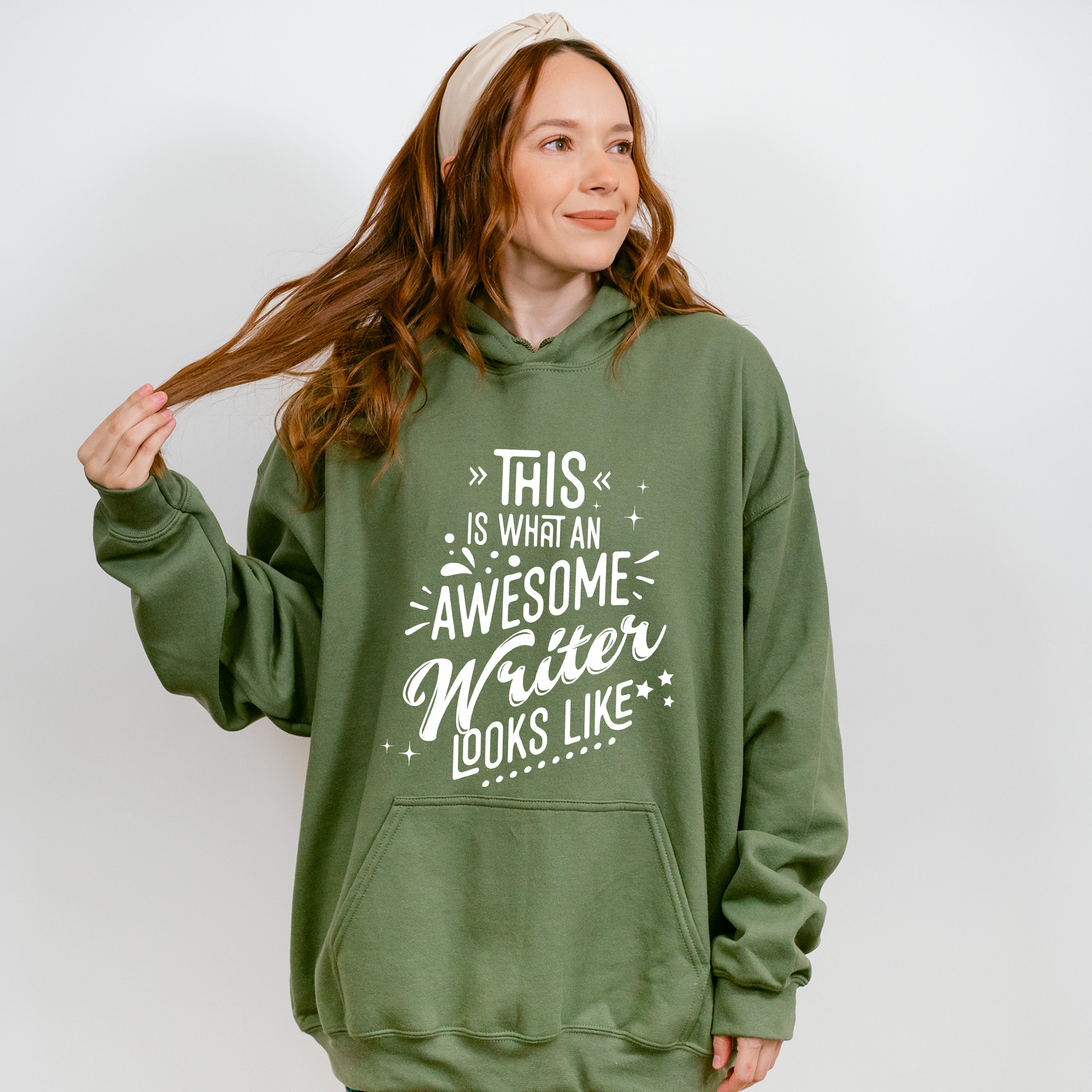 Awesome Writer Looks Like Design - Writing Unisex Crewneck T-Shirt Sweatshirt Hoodie