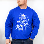 Awesome Writer Looks Like Design - Writing Unisex Crewneck T-Shirt Sweatshirt Hoodie