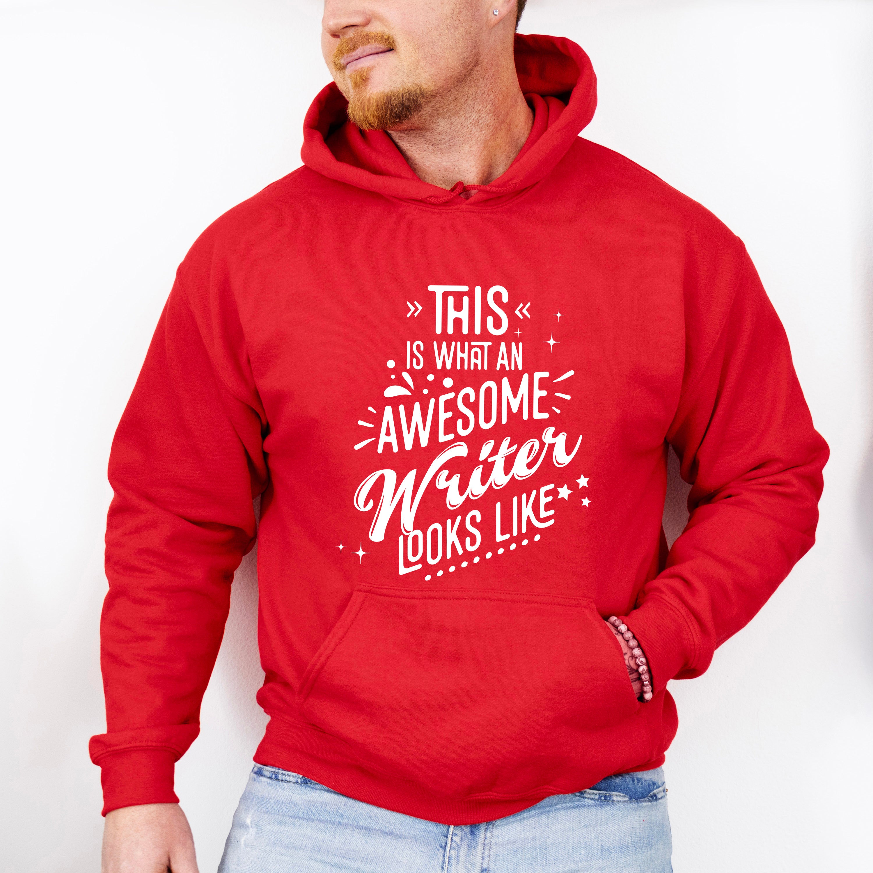 Awesome Writer Looks Like Design - Writing Unisex Crewneck T-Shirt Sweatshirt Hoodie