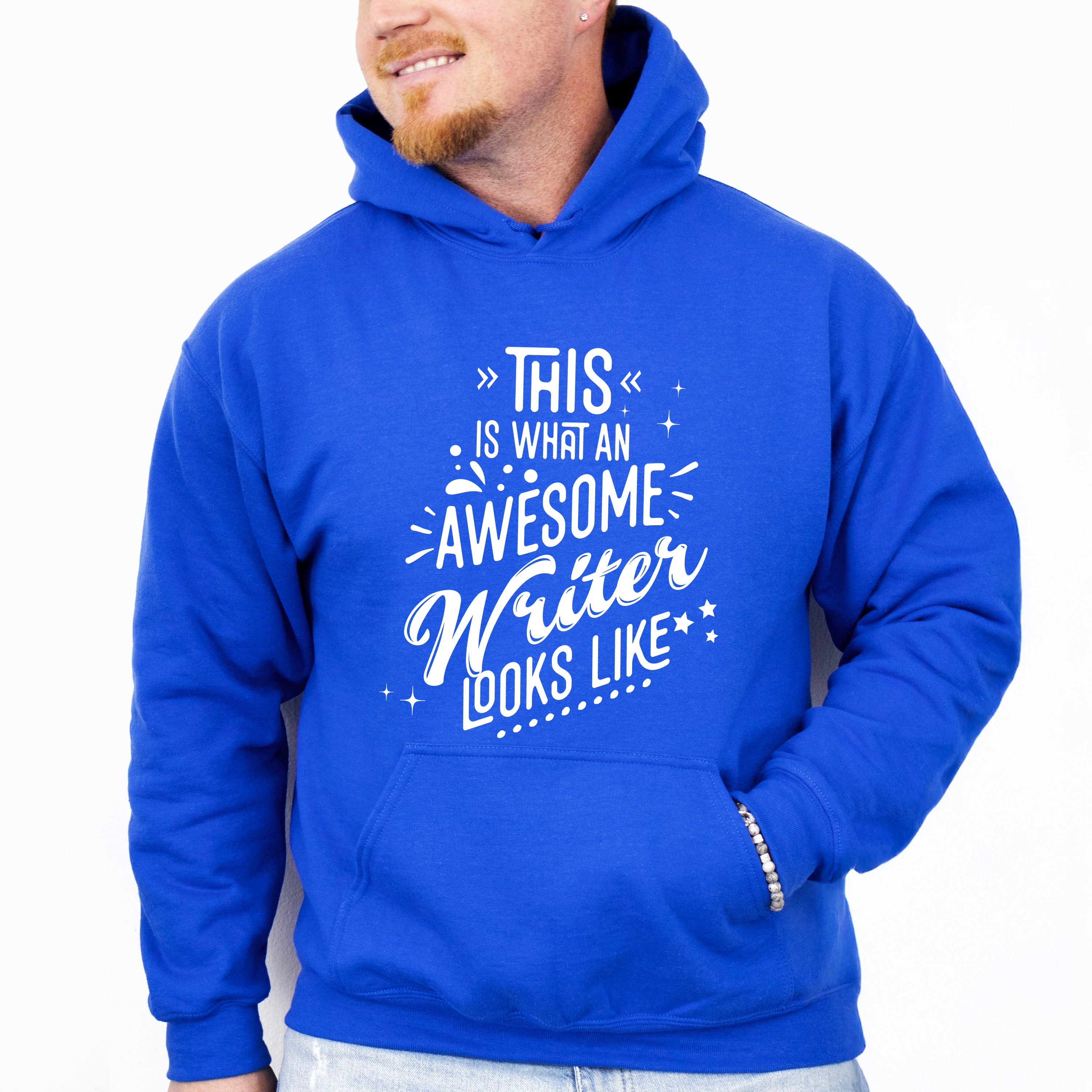Awesome Writer Looks Like Design - Writing Unisex Crewneck T-Shirt Sweatshirt Hoodie