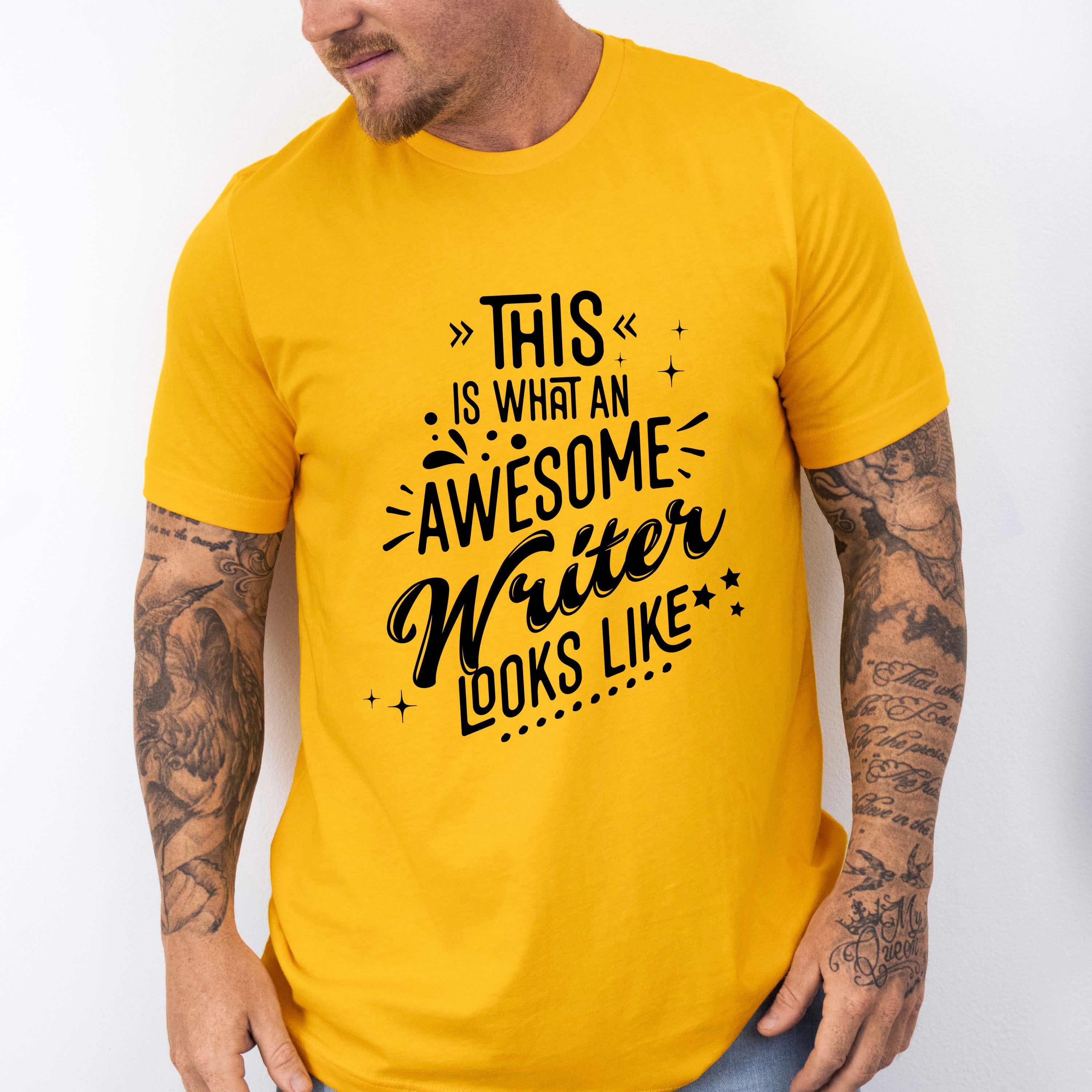 Awesome Writer Looks Like Design - Writing Unisex Crewneck T-Shirt Sweatshirt Hoodie