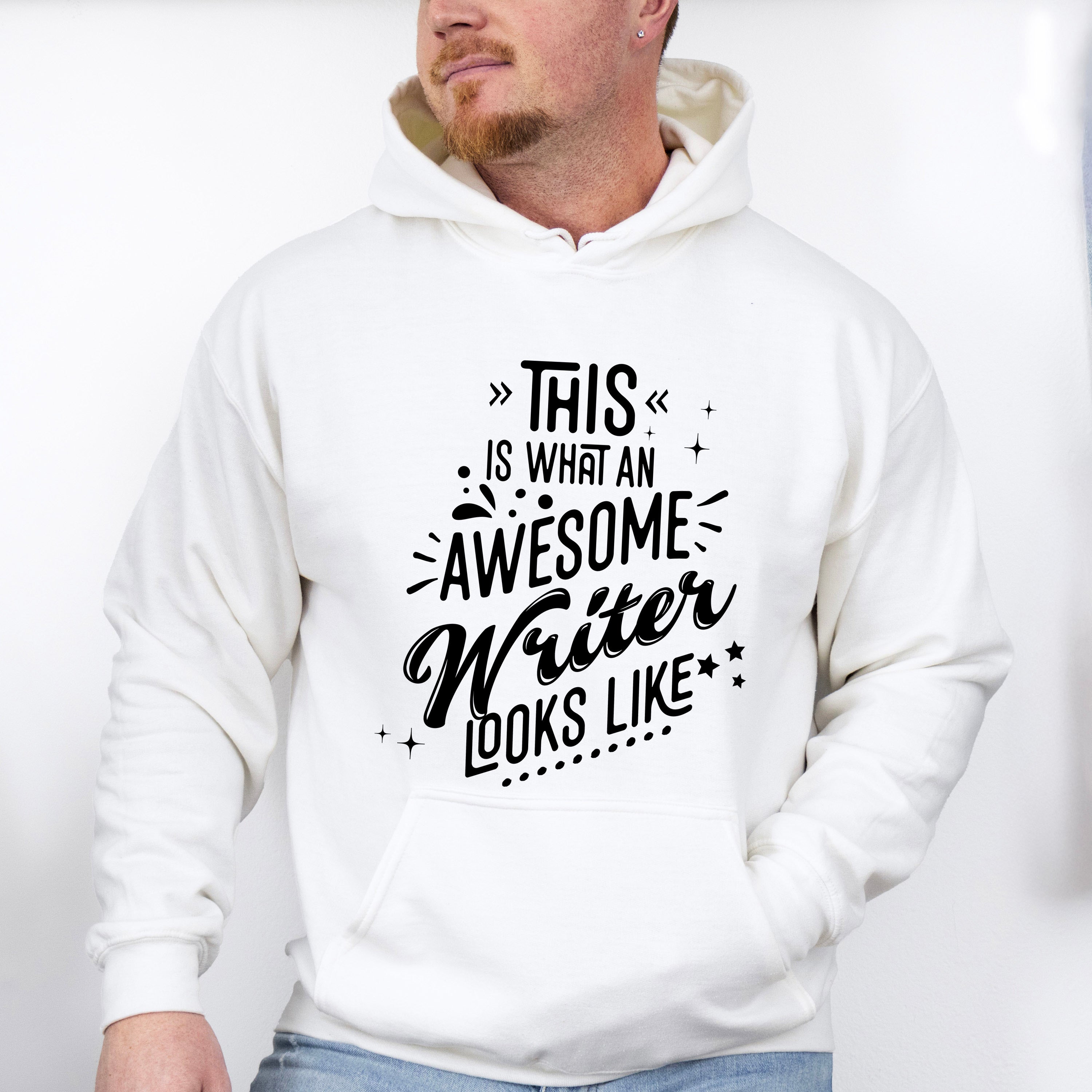 Awesome Writer Looks Like Design - Writing Unisex Crewneck T-Shirt Sweatshirt Hoodie