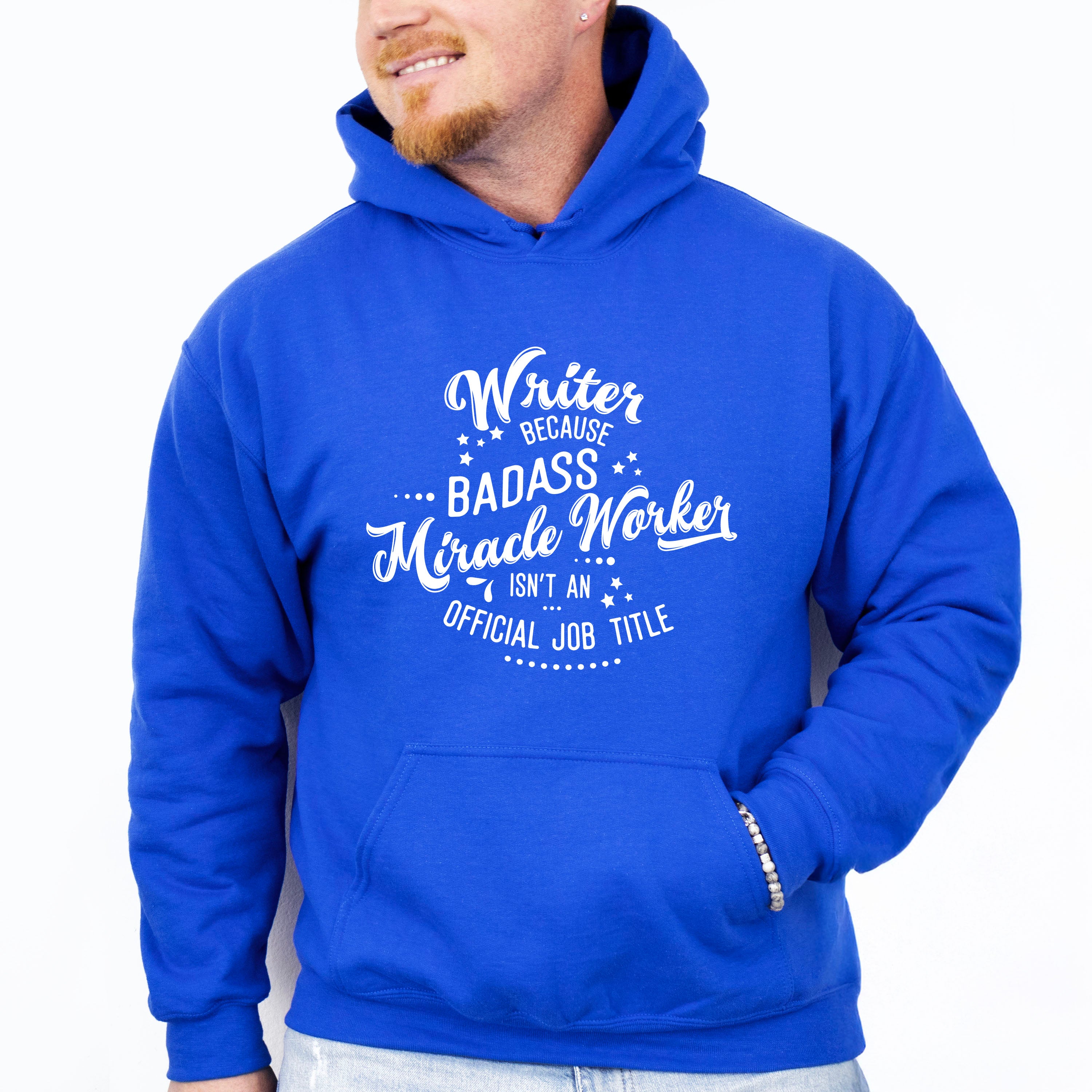 Writer Because - Writing Unisex Crewneck T-Shirt Sweatshirt Hoodie