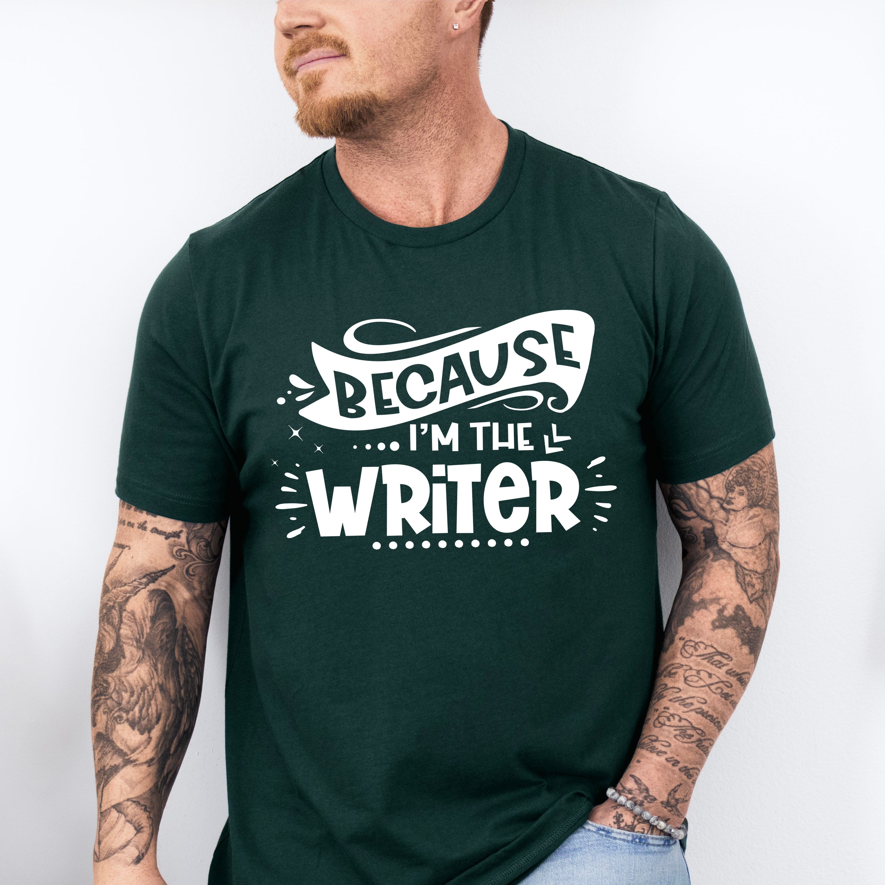 Because I'm The Writer - Writing Unisex Crewneck T-Shirt Sweatshirt Hoodie
