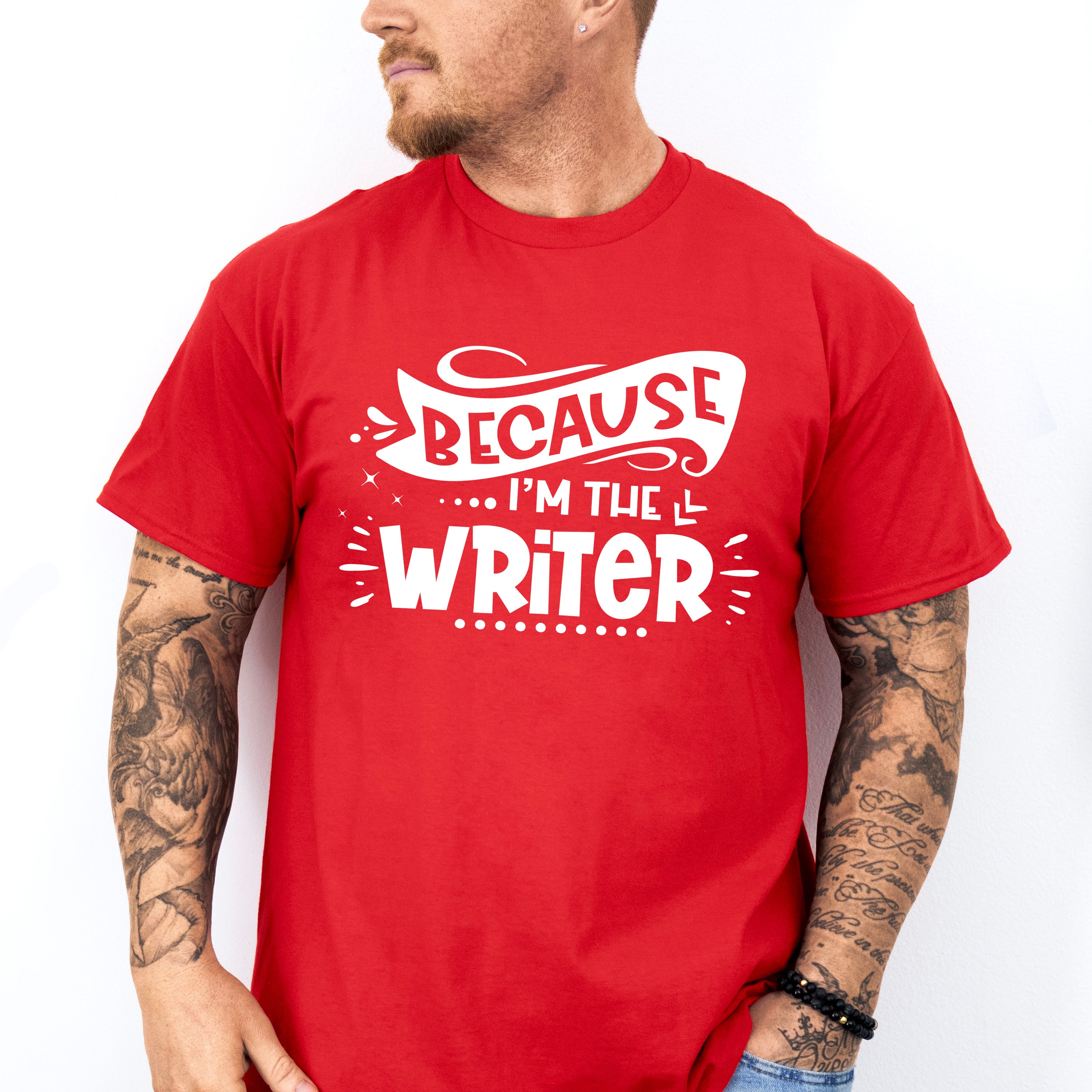 Because I'm The Writer - Writing Unisex Crewneck T-Shirt Sweatshirt Hoodie