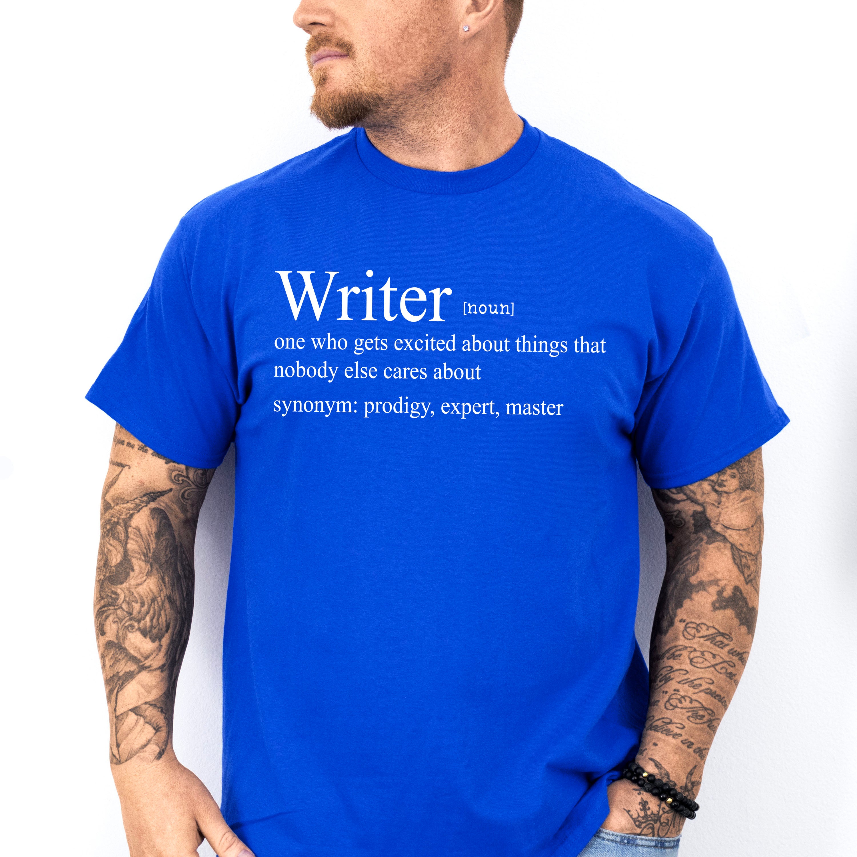 Writer Definition - Writing Unisex Crewneck T-Shirt Sweatshirt Hoodie
